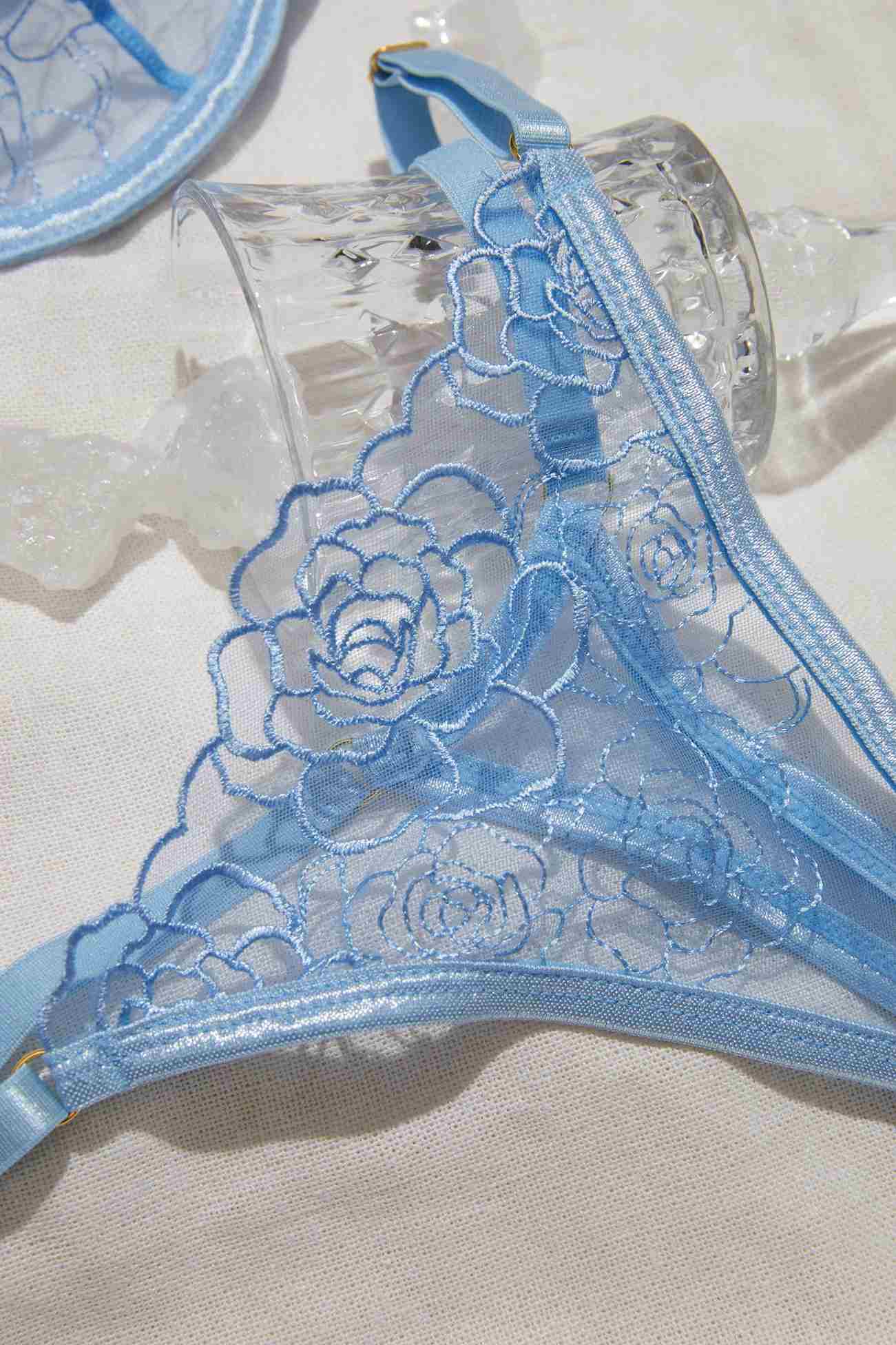 Sheer Lingerie in Blue、mySite、bengalsvssteelers
