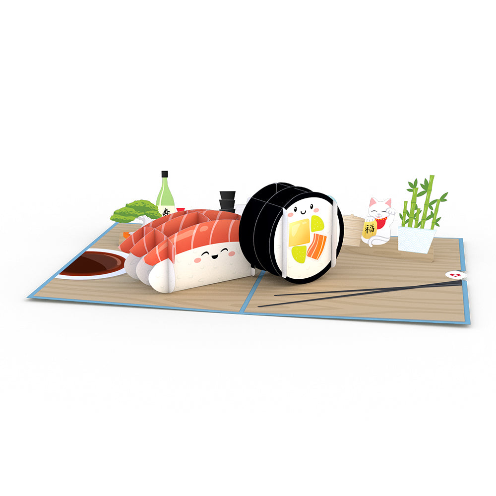 Sushi Pop-Up Card、mySite、solidvoid