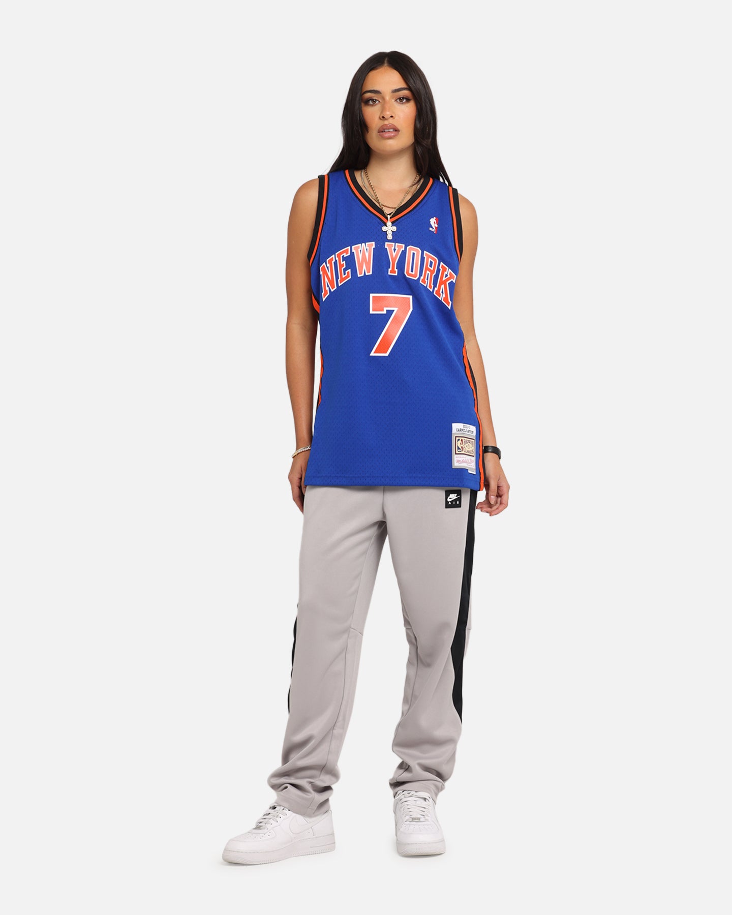 Mitchell & Ness New York Knicks Carmelo Anthony 2010 Dark Jersey Royal、mySite、zt4zffjzw