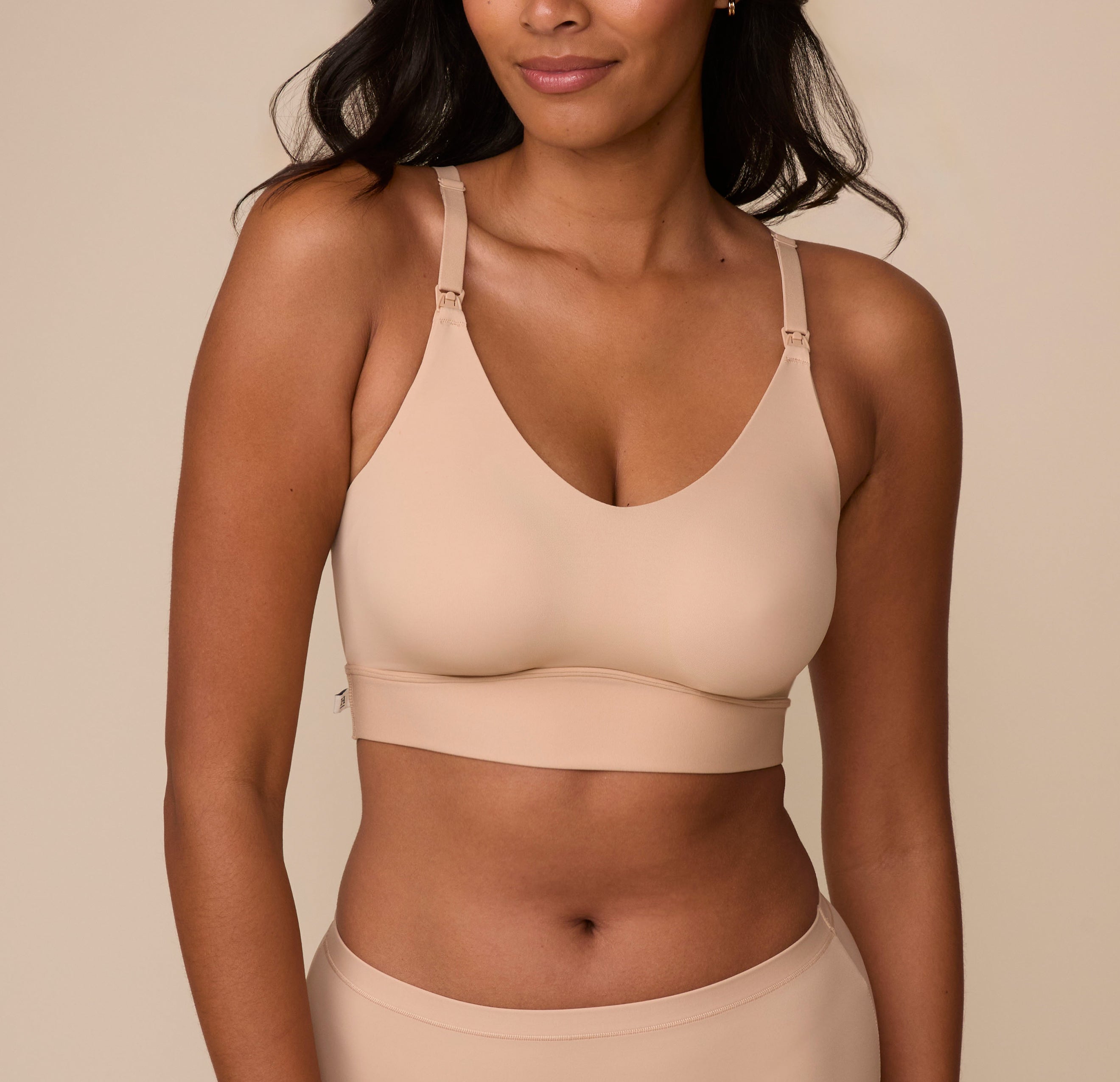 Bliss Nursing Bralette - Beige、mySite、bengalsvssteelers