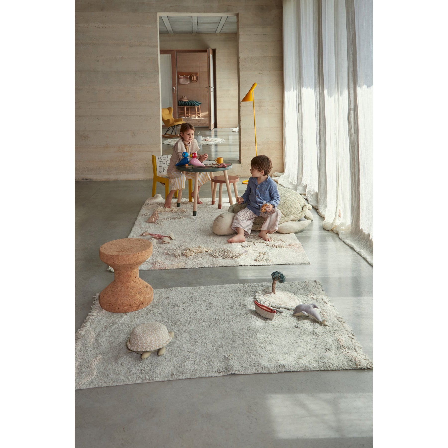 Sea Wonders Waves Washable Play Rug、mySite、gigharbornorthrealestate