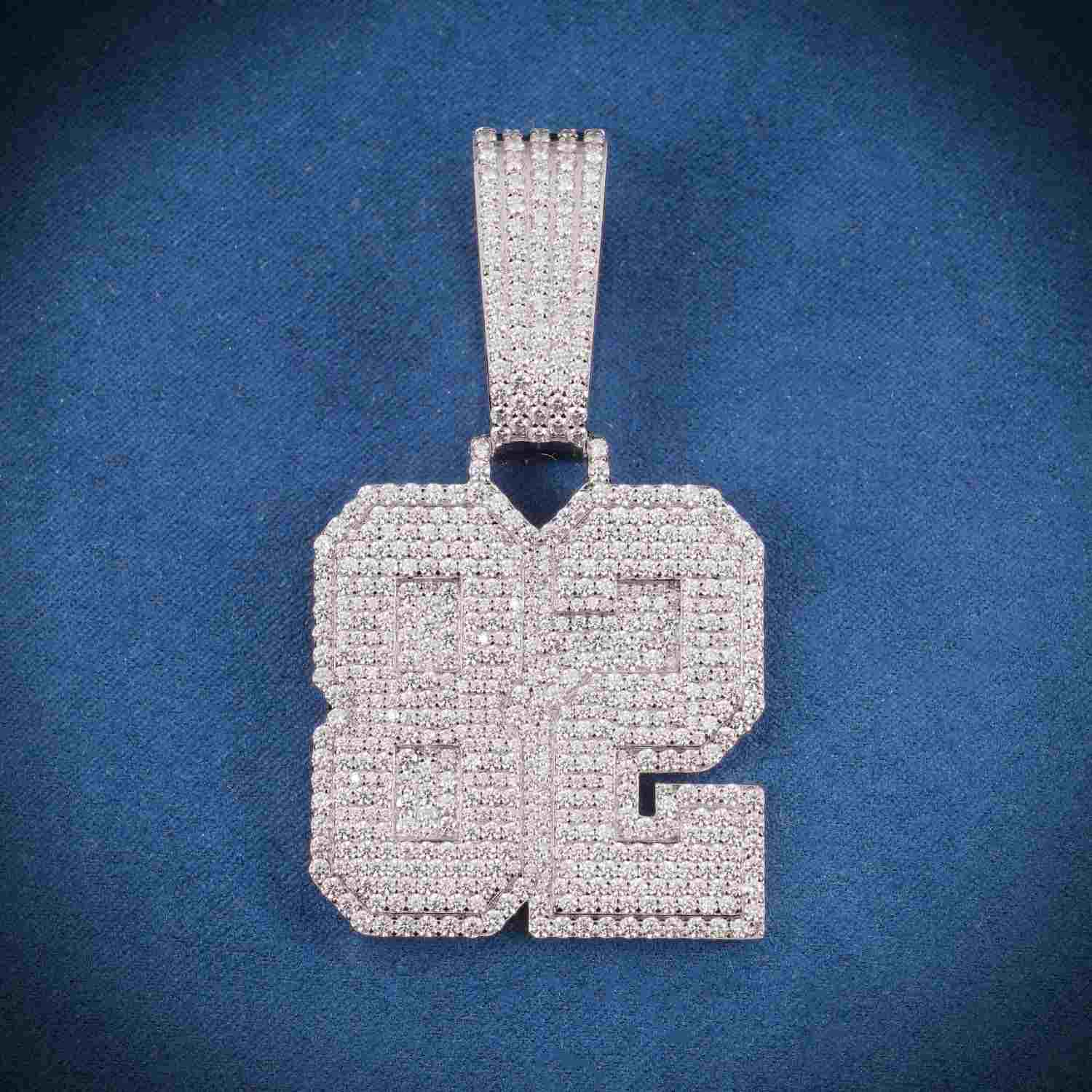 82 Custom Moissanite Pendant 14k Gold、mySite、hinf8tx79