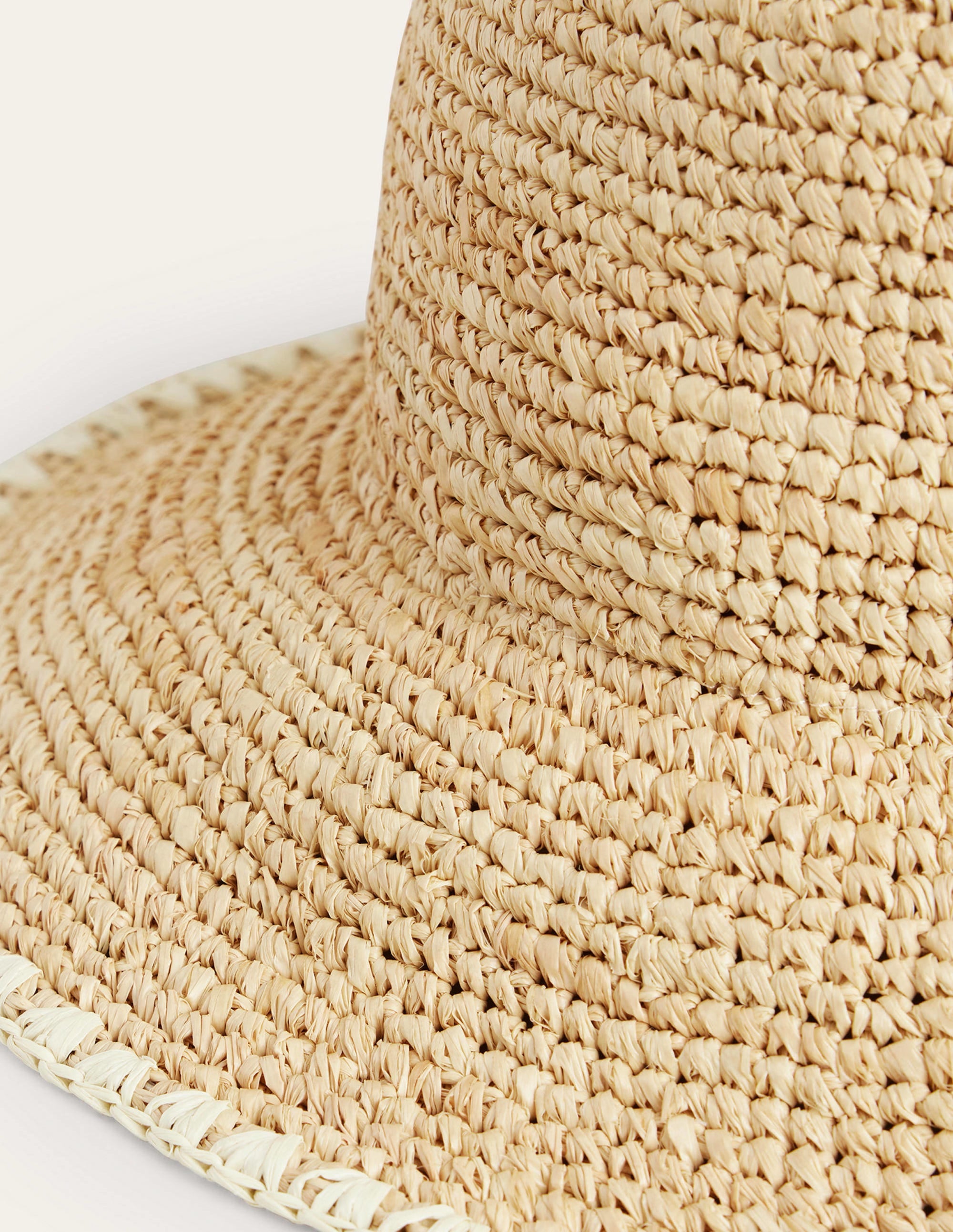  Raffia Bucket Hat-Natural、mySite、ashleygrahame
