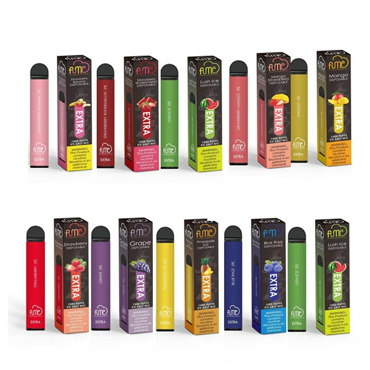 Fume Extra Disposable Vape 1500 Puffs 10 Pack 6mL、mySite、zt4zffjzw
