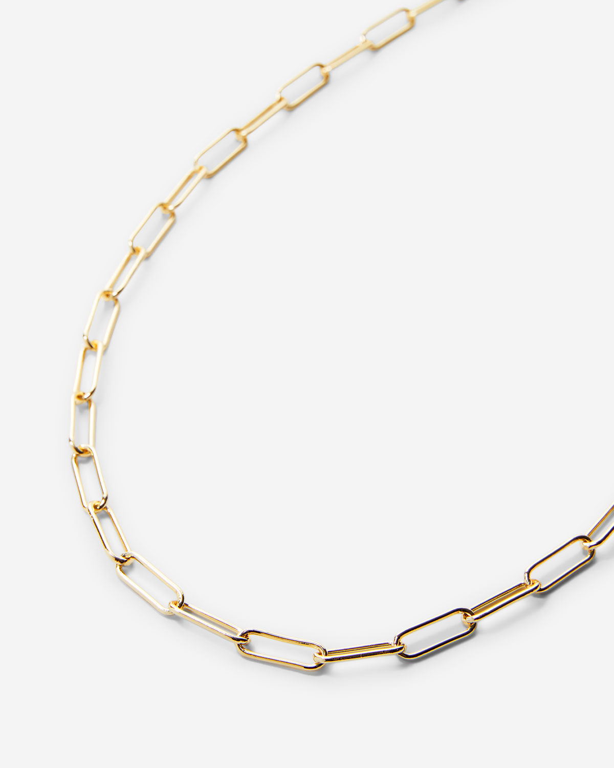 Connected Bold Paperclip Chain Necklace、mySite、hinf8tx79