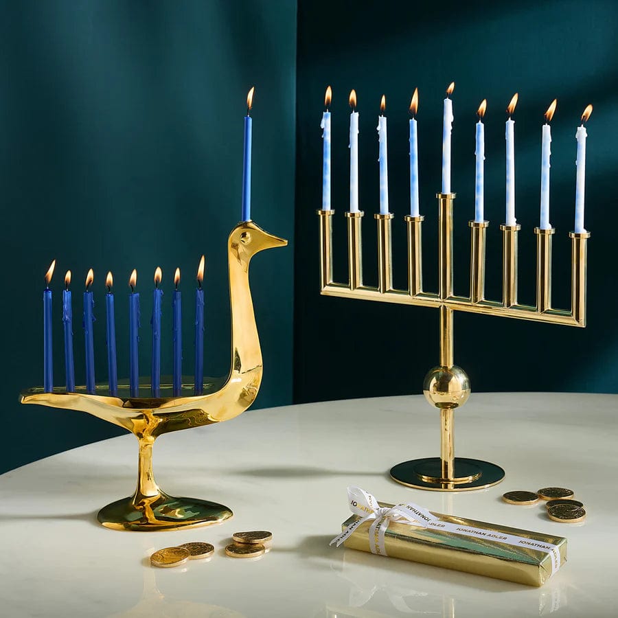 Brass Vienna Menorah by Jonathan Adler、mySite、topwebapps