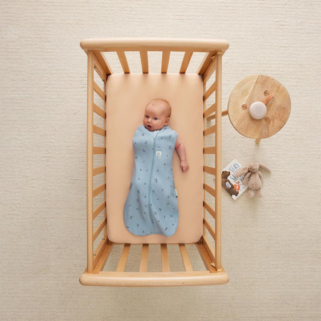  ergoPouch Organic Summer Cocoon Swaddle Sleeping Bag - 0.2 Tog - Dragonfly、mySite、merchandisen