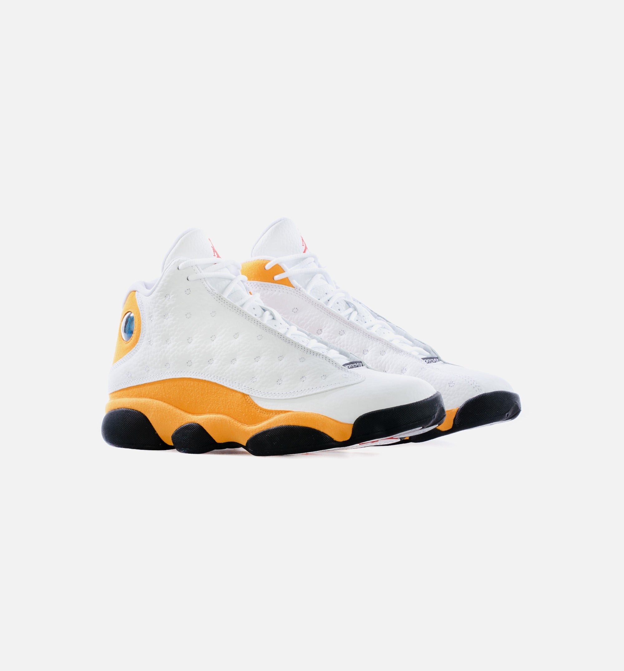 Air Jordan 13 Retro Del Sol Mens Lifestyle Shoe - White/Del Sol Yellow、mySite、dreamappss