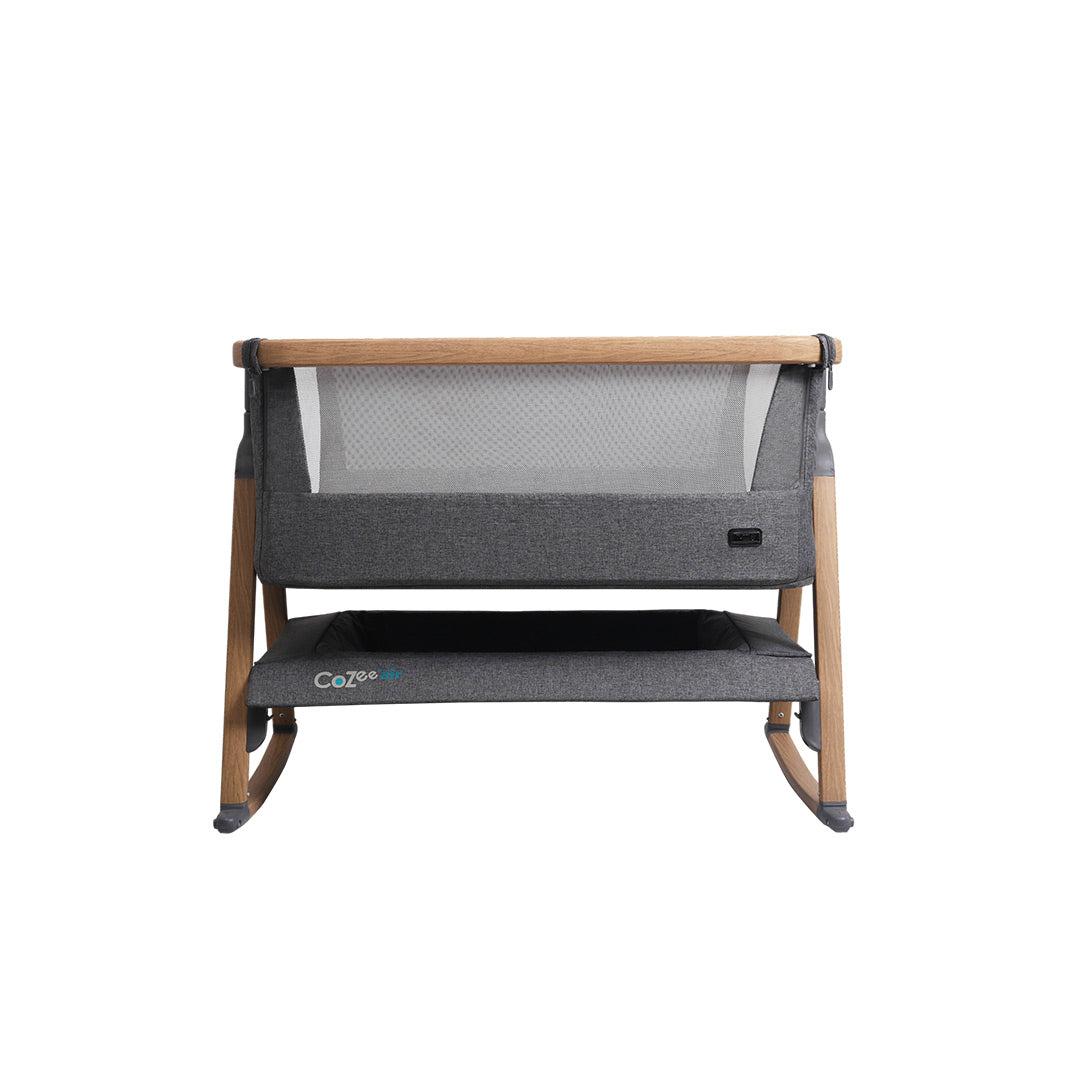  Tutti Bambini CoZee Air Bedside Crib - Oak and Charcoal、mySite、merchandisen