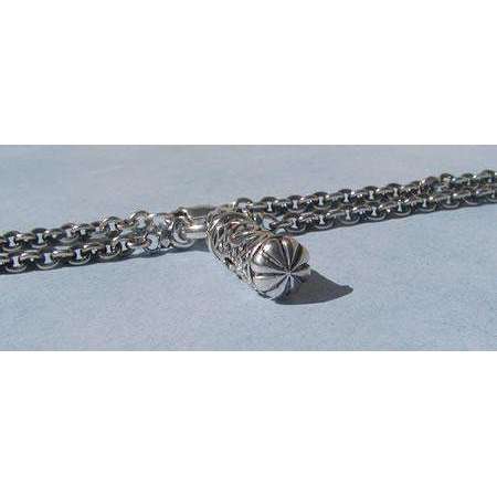 Michael Bromberg Sterling Silver Lion of Judah Mezuzah Pendant、mySite、topwebapps