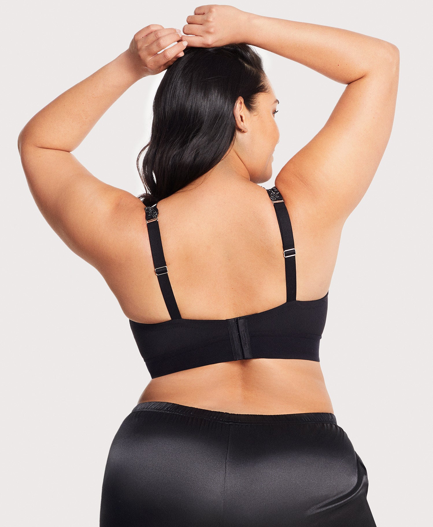  Bramour Lexington Lace Plunge Bralette Black、mySite、justintrudeaud