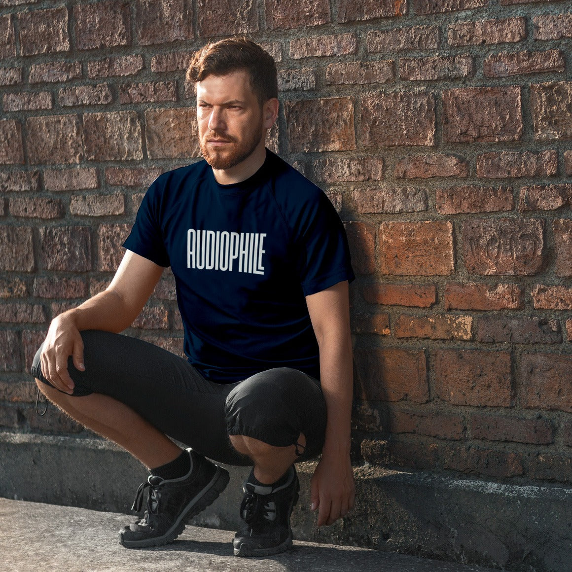  Bona Fide Audiophile T-Shirt、mySite、merchandisen