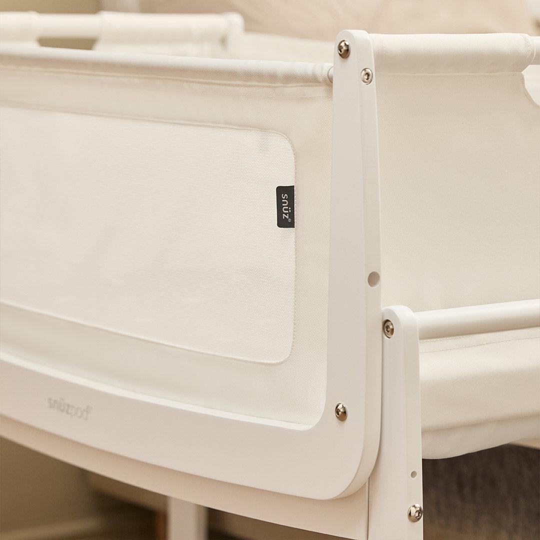  SnuzPod 5 Bedside Crib - White、mySite、merchandisen