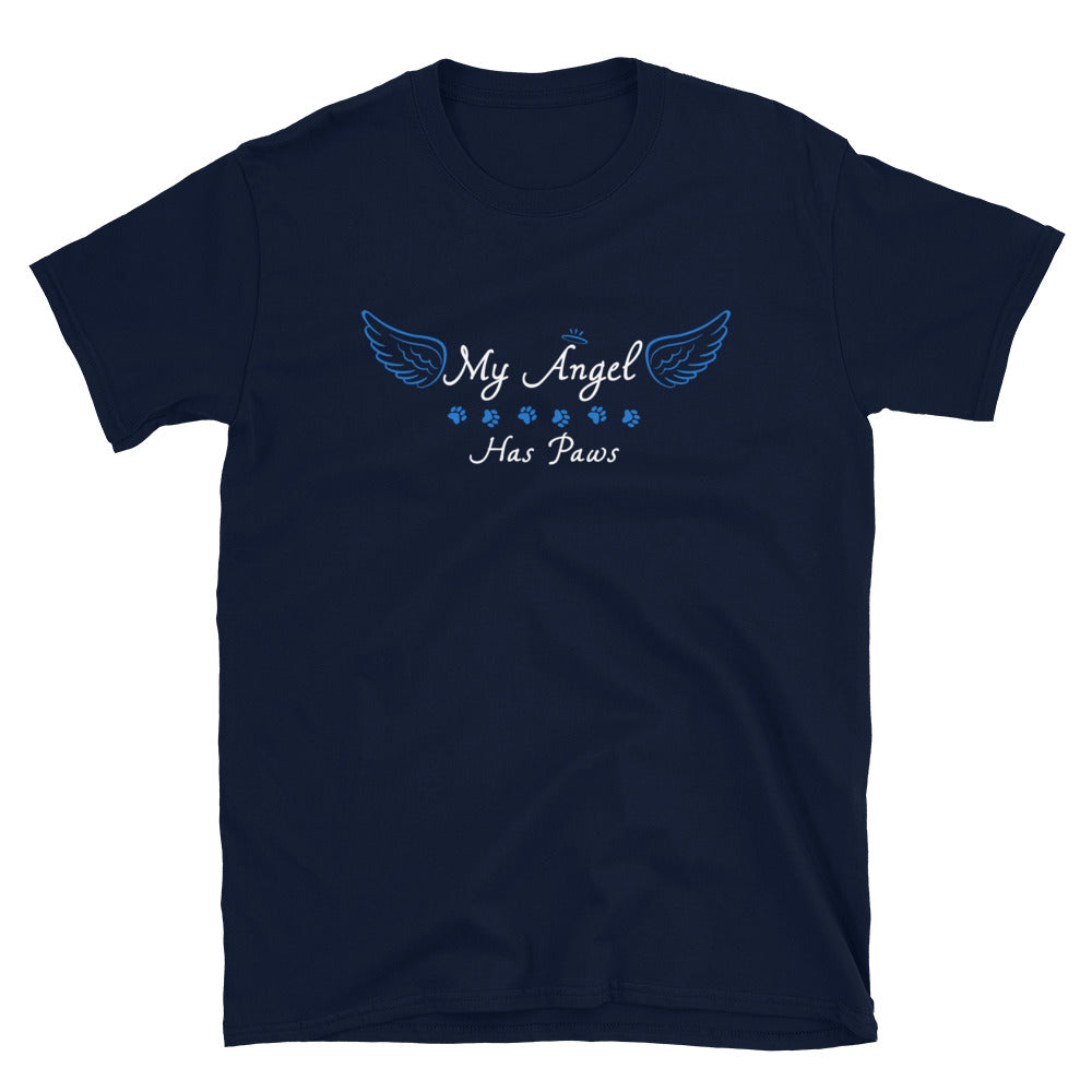 My Angel Has Paws T-Shirt、mySite、camillekostekn