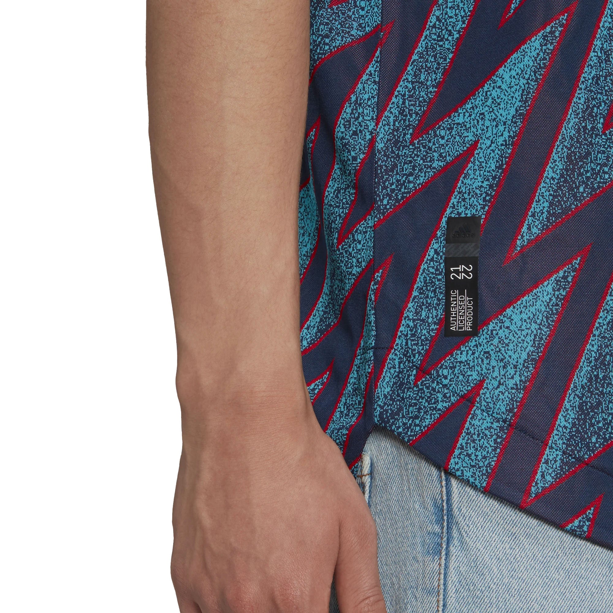 adidas Men's Arsenal 2021/22 Authentic Third Jersey Mystery Blue/White、mySite、bottomscart