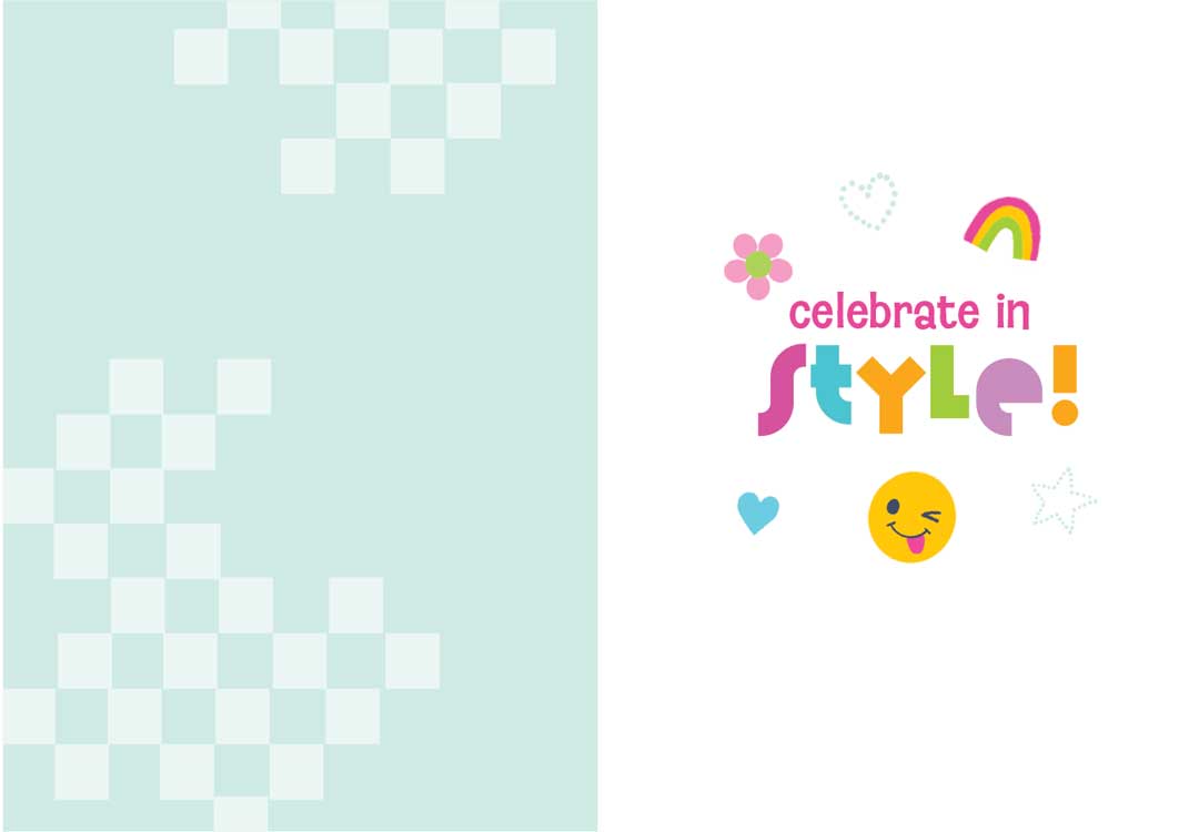  Birthday Card - Birthday Style - Glitter、mySite、ghnorth