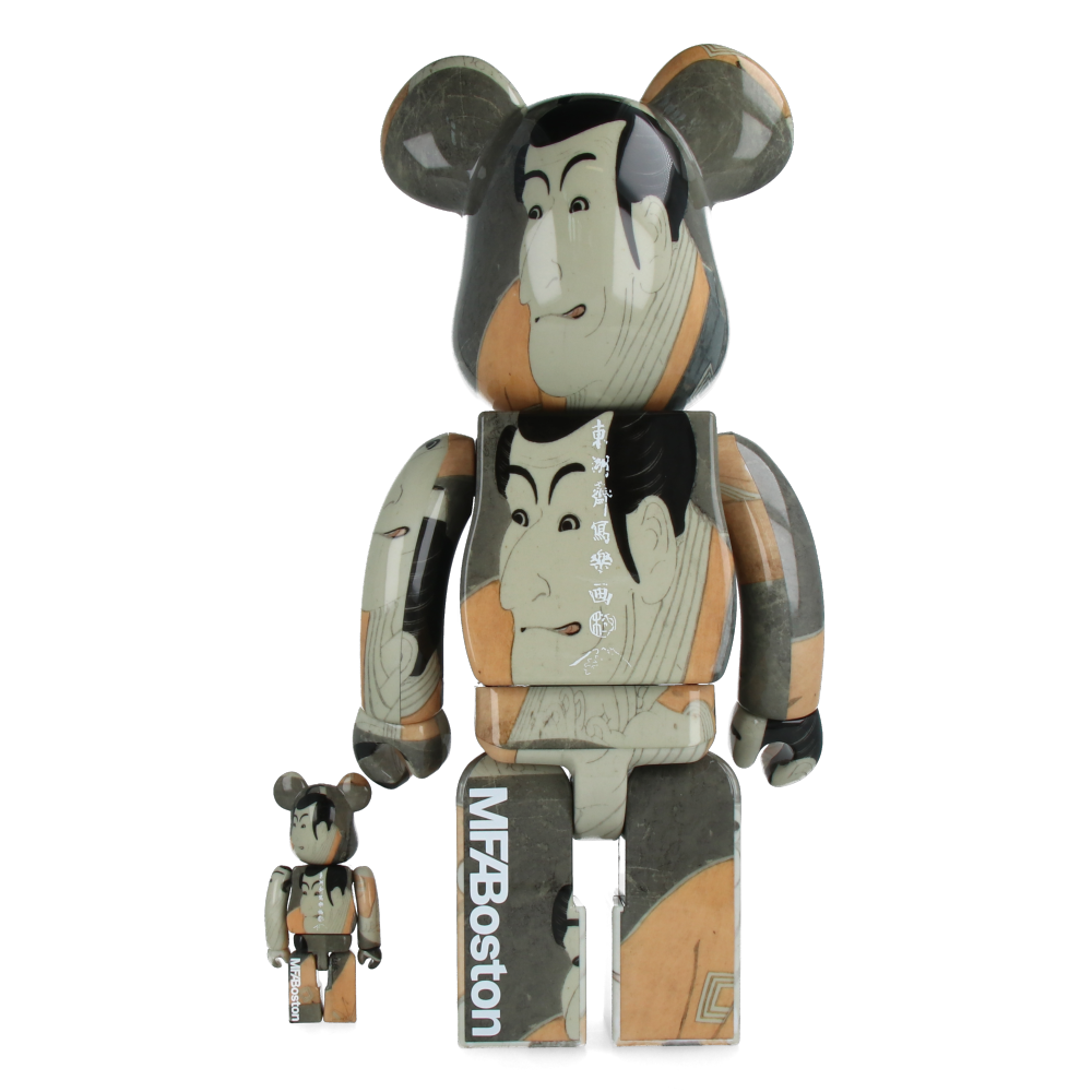  400% + 100% Bearbrick Boston Museum Toshusai Sharaku Ichikawa Ebizo Takemura Sadanoshin、mySite、greenlandpopulation