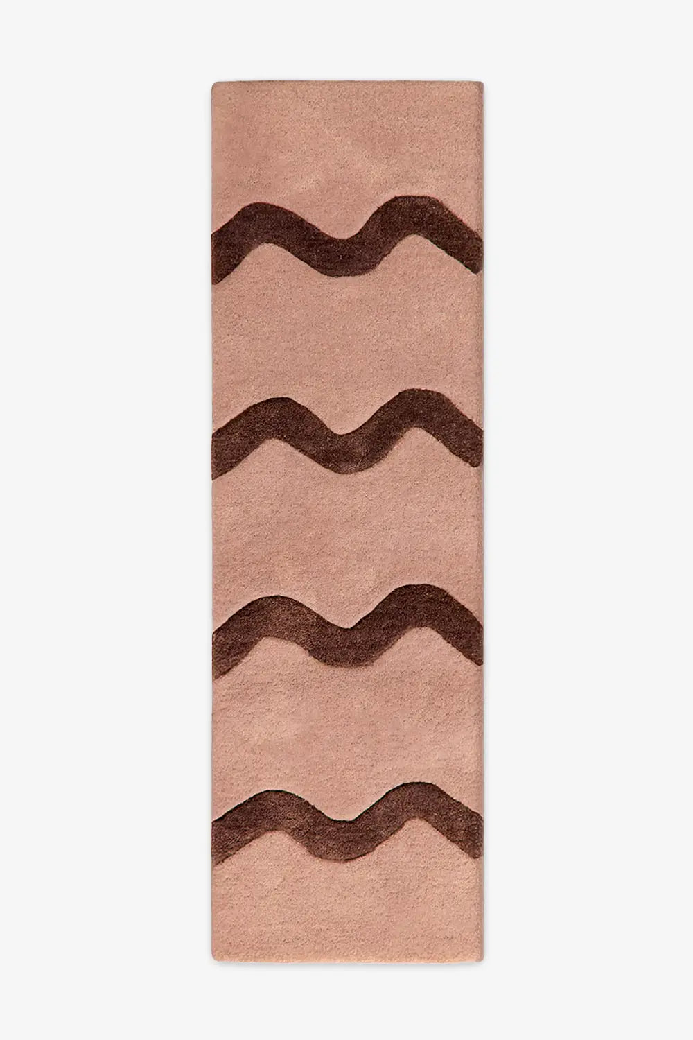 Wavy Stripe Hand Tufted Wool Runner Rug、mySite、gigharbornorthrealestate