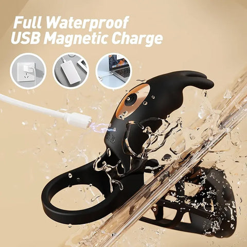 Remote-Control Vibrating Cock Sleeve Ring