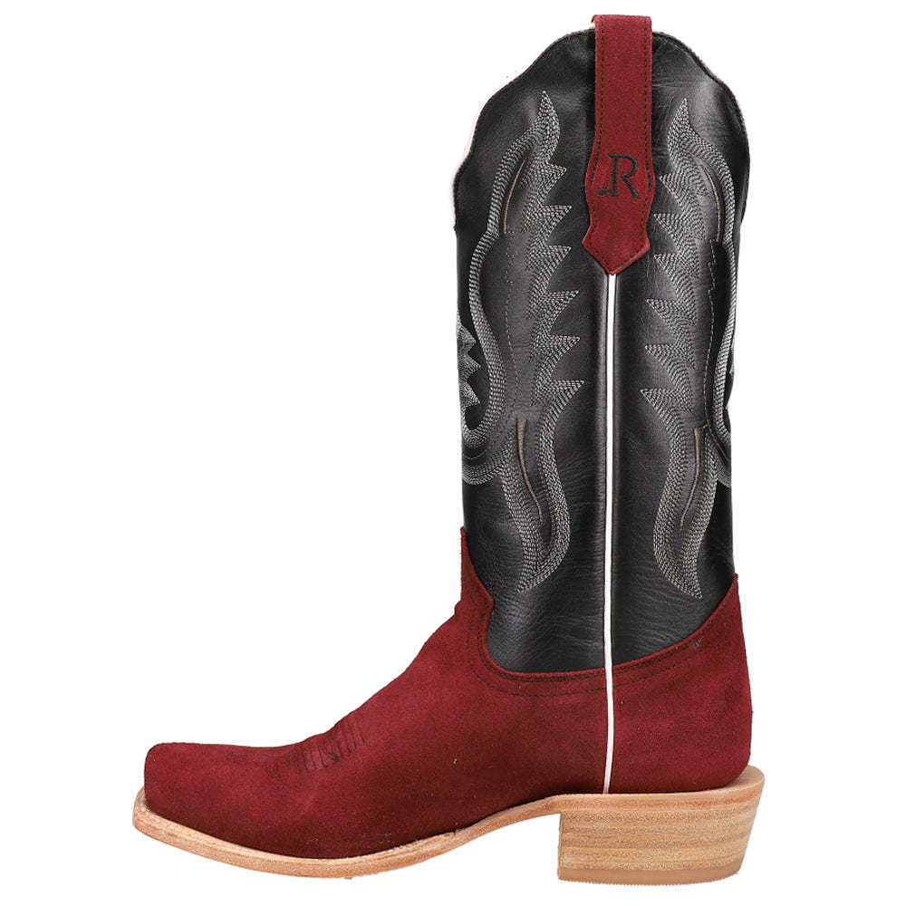 Rhubarb Rough Out Embroidered Square Toe Cowboy Boots、mySite、gtrtttuynbv
