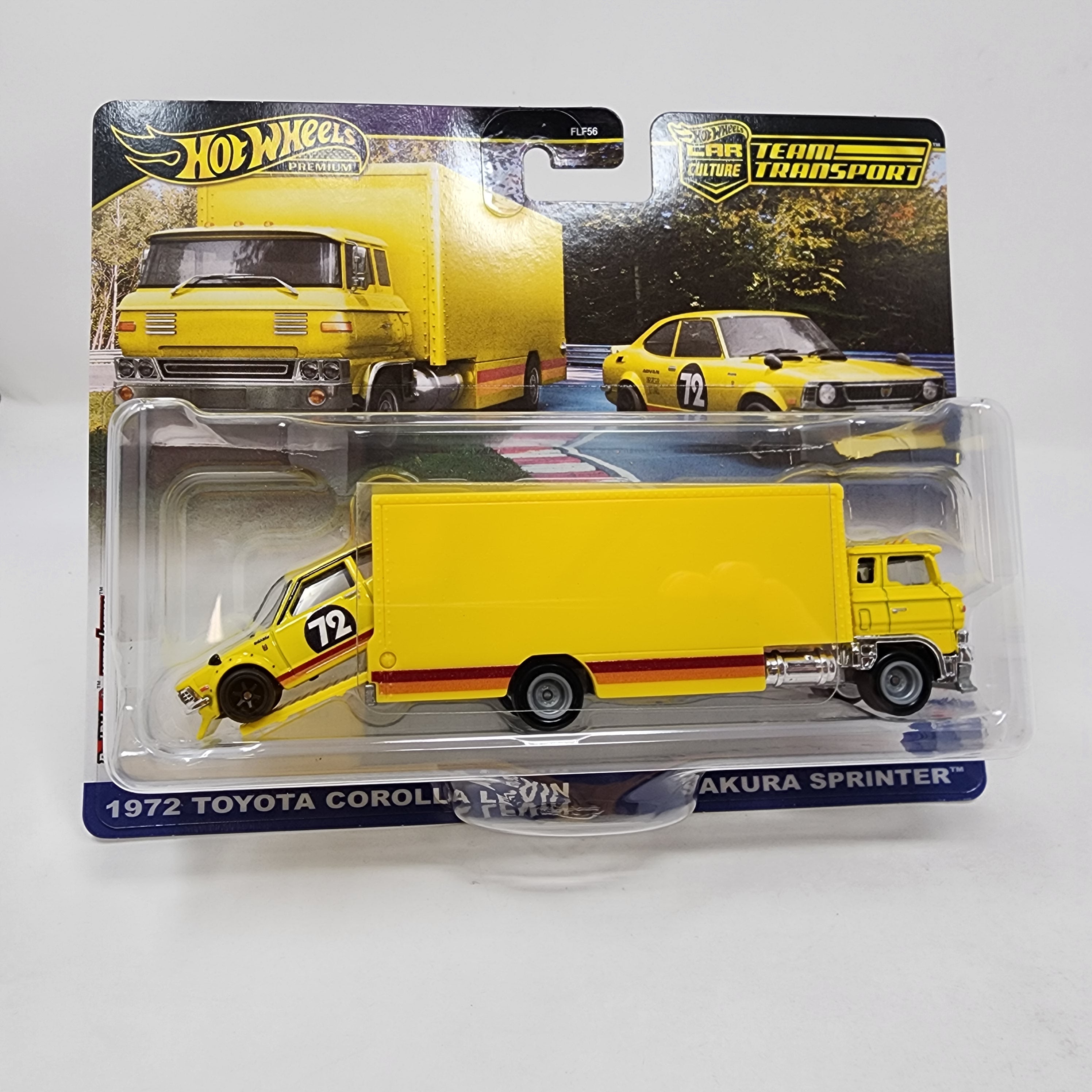 1972 Toyota Corolla Levin & Sakura Sprinter Hauler * 2024 Hot Wheels Team Transport Case E、mySite、hgirdovlk