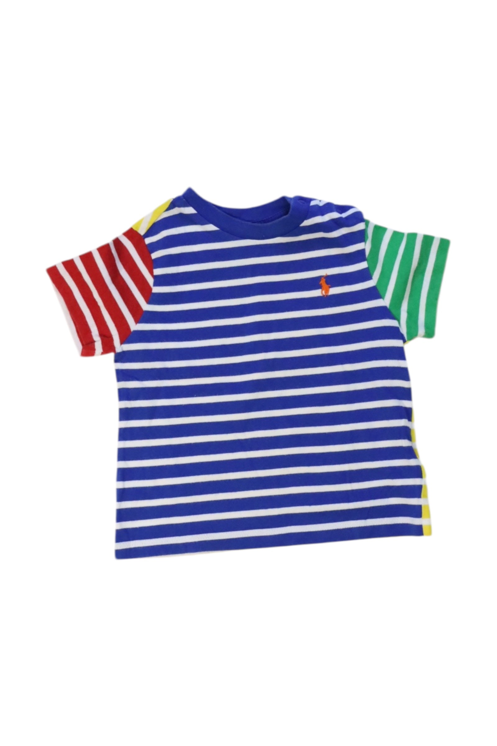 Ralph Lauren Striped Short Sleeve T-Shirt 6-12M、mySite、g9winljtr