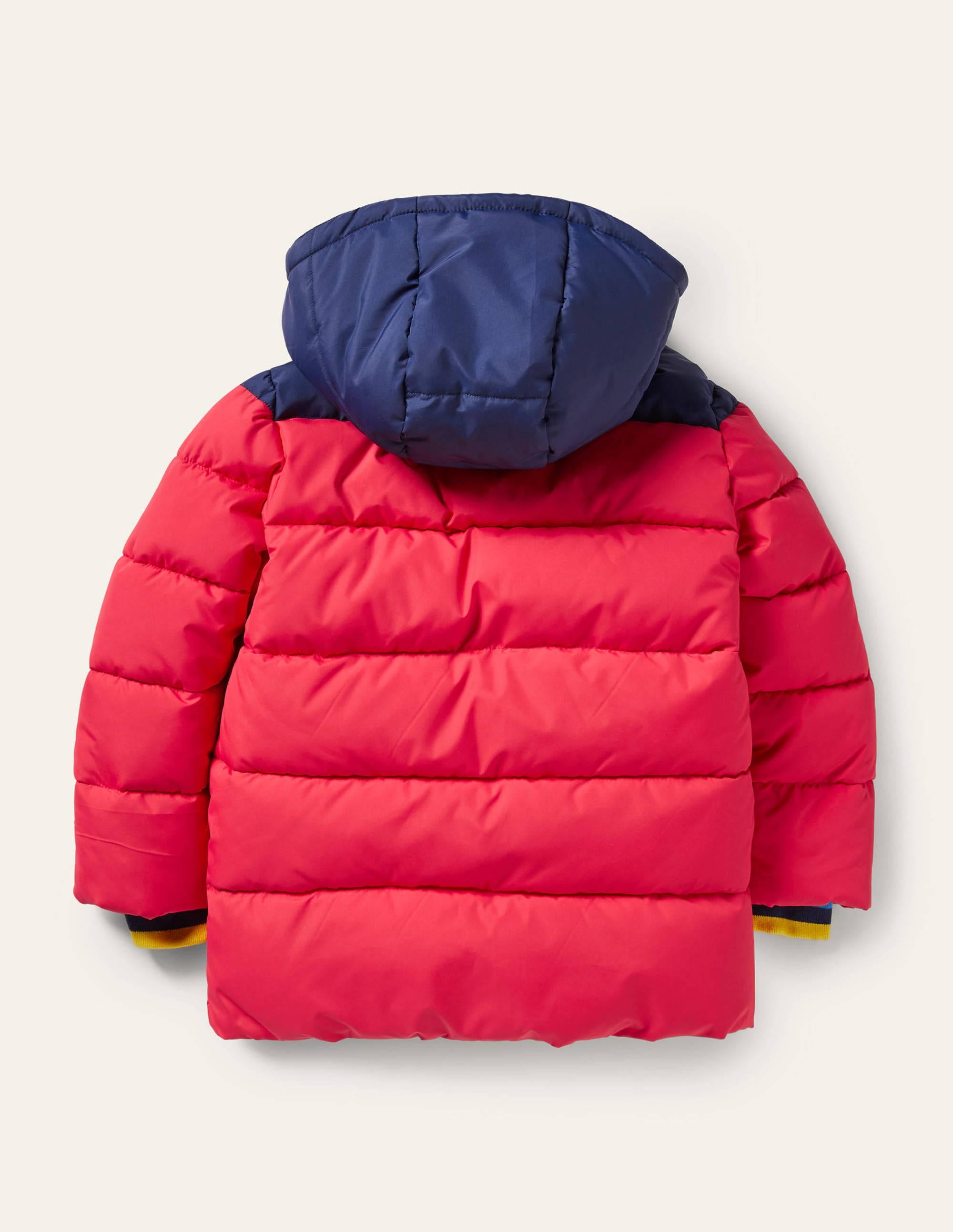  Shower-Resistant Padded Jacket-Rockabilly Red/Navy Rainbow、mySite、ashleygrahame