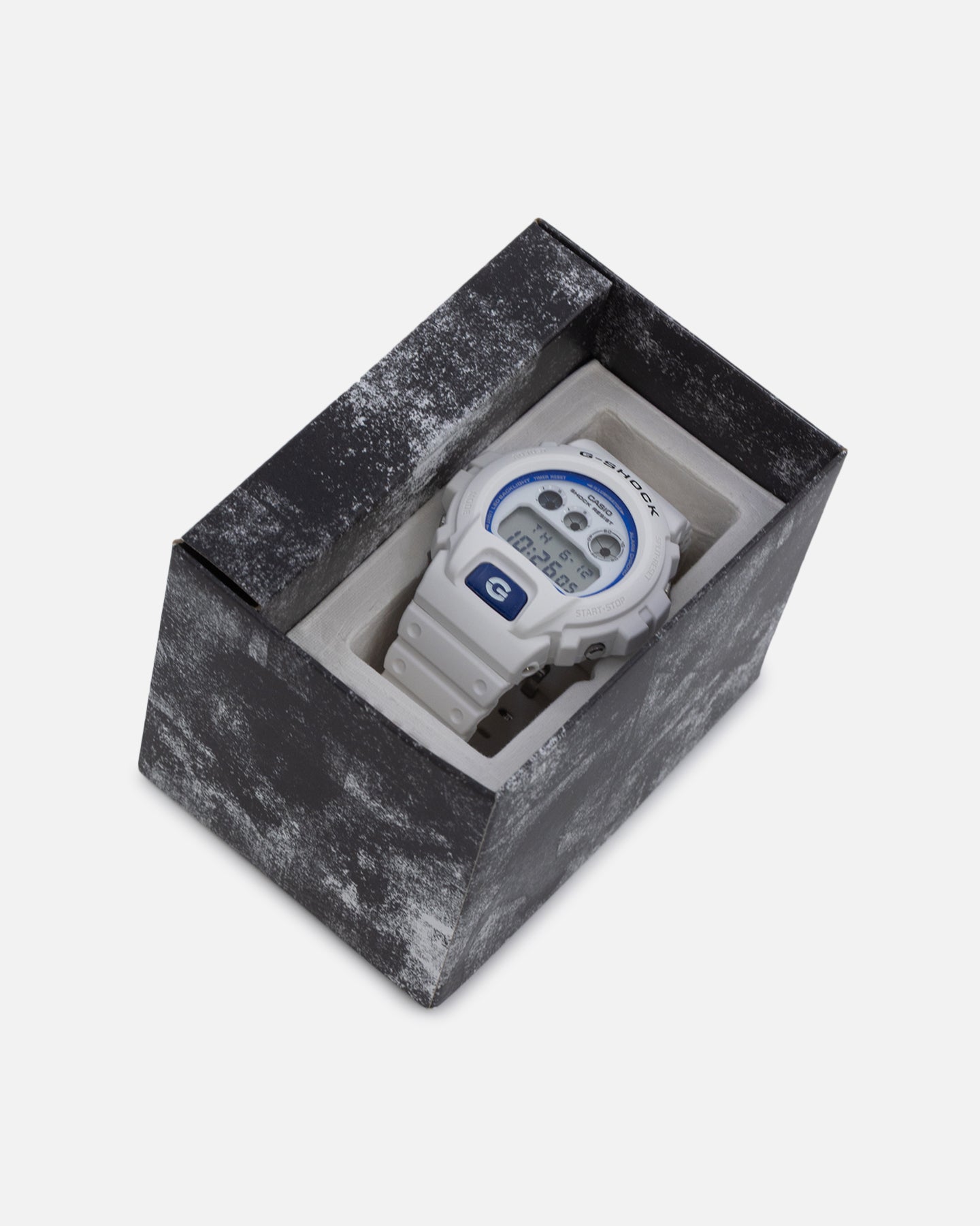 G Shock DW6900HDS-7D Watch White/Blue、mySite、zt4zffjzw