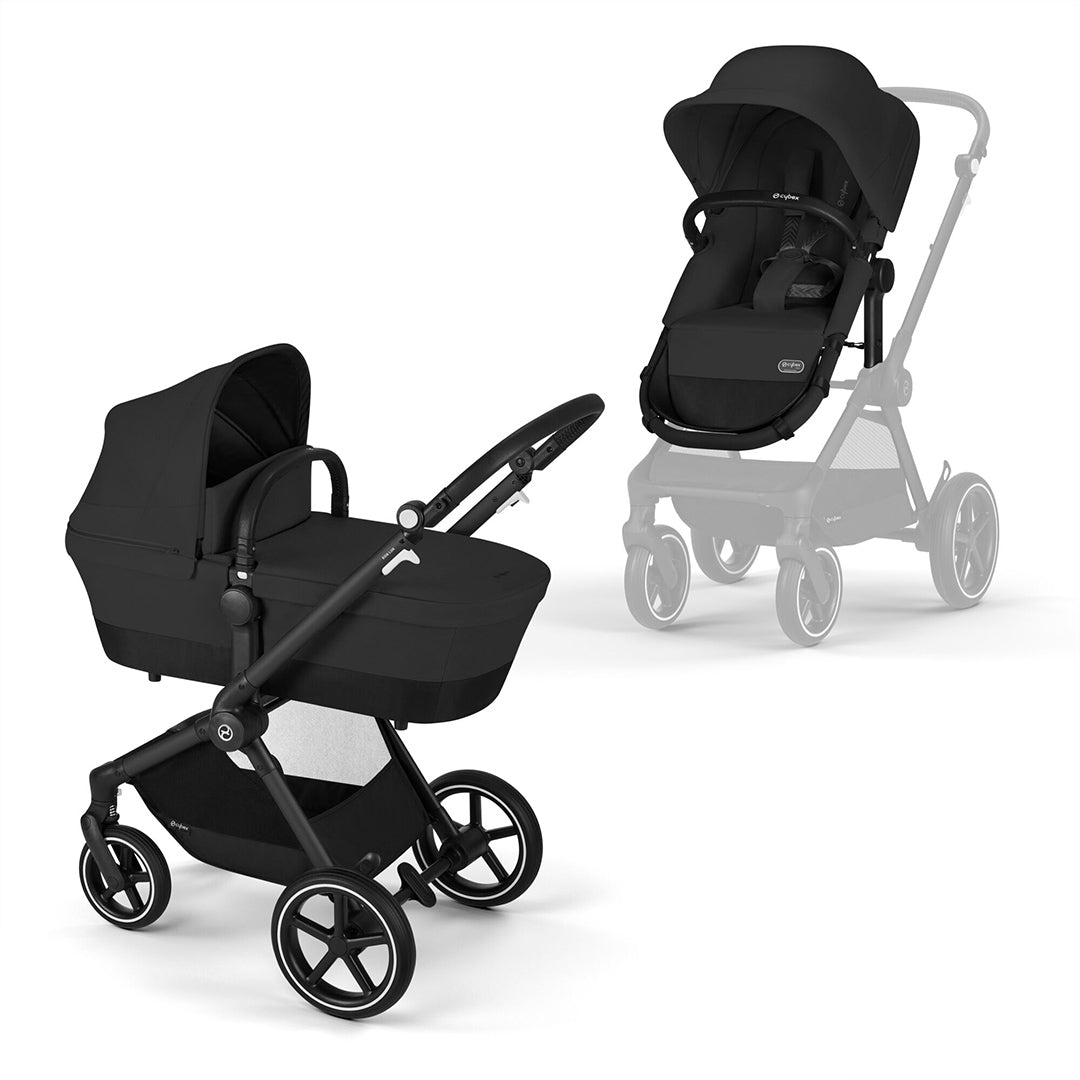  CYBEX EOS Lux Pushchair - Moon Black、mySite、merchandisen