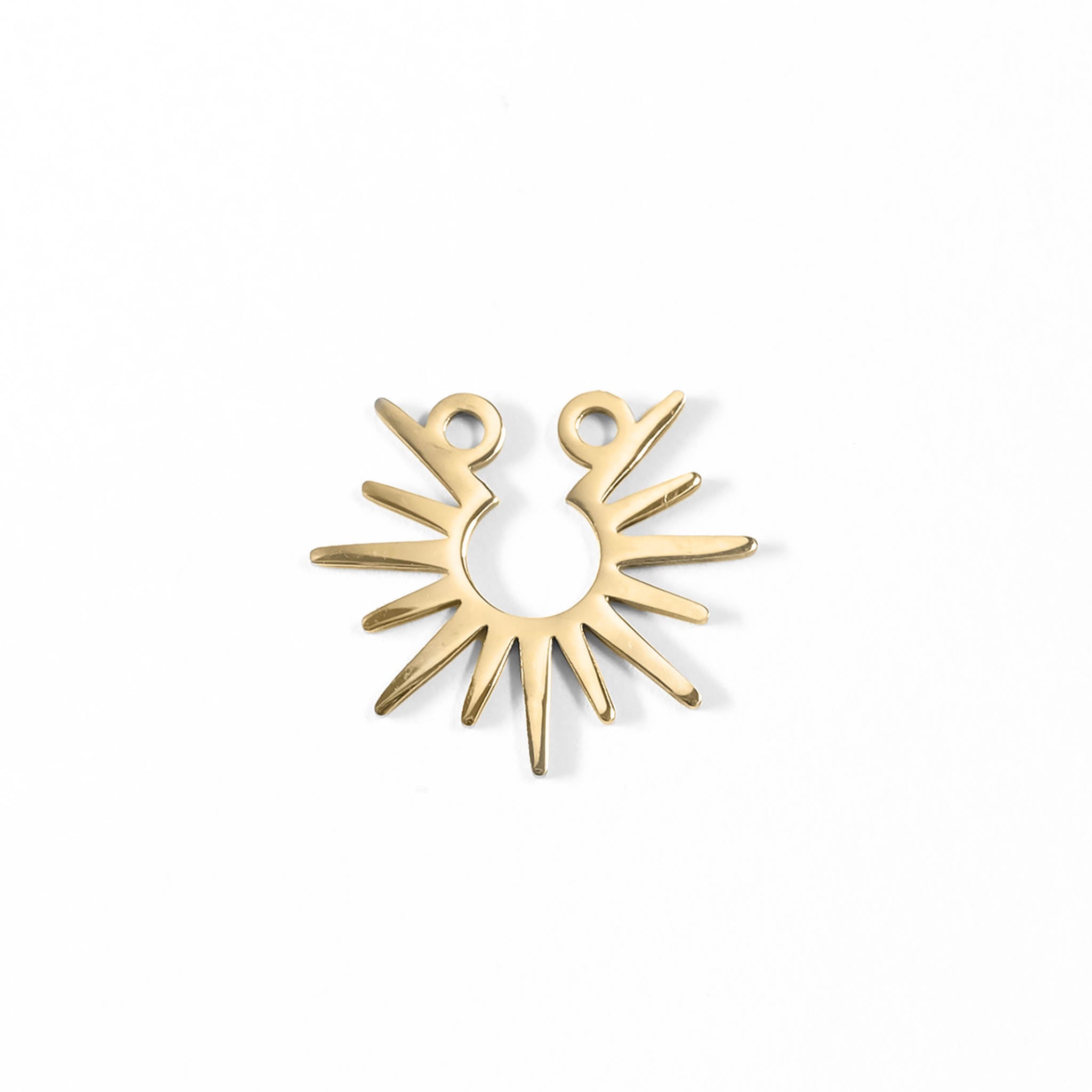 18K Gold PVD Stainless Steel Sun Charm / PDL0079、mySite、dreamappss