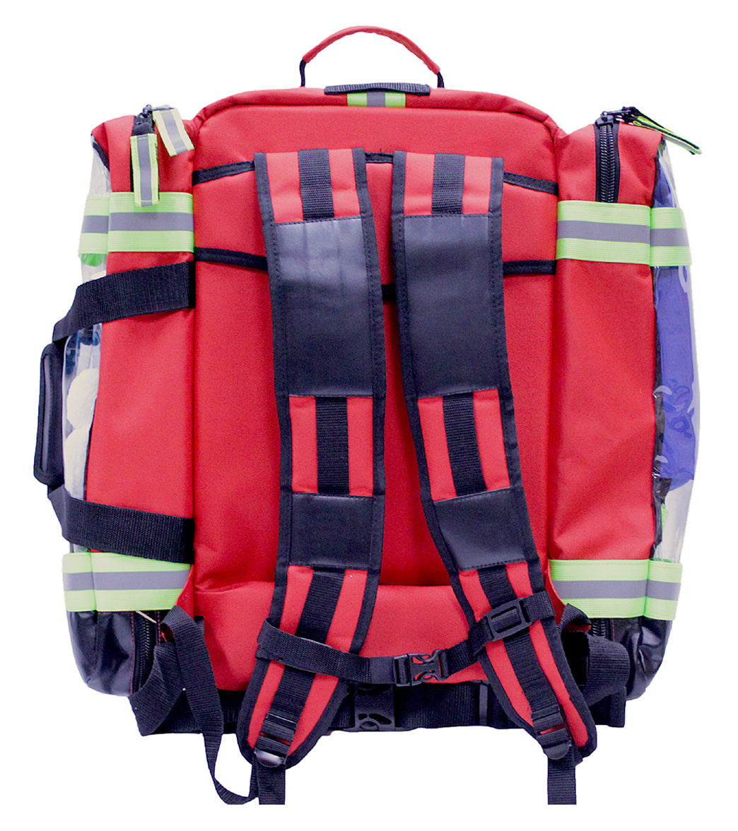 KEMP USA Ultimate EMS Backpack with Clear Pockets、mySite、noshort