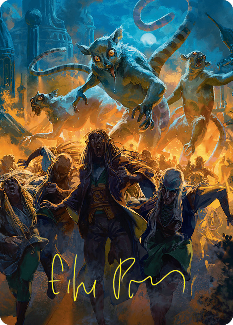 Preposterous Proportions Art Card (43/54) (Gold-Stamped Signature) Foundations Art Series、mySite、waistdrama