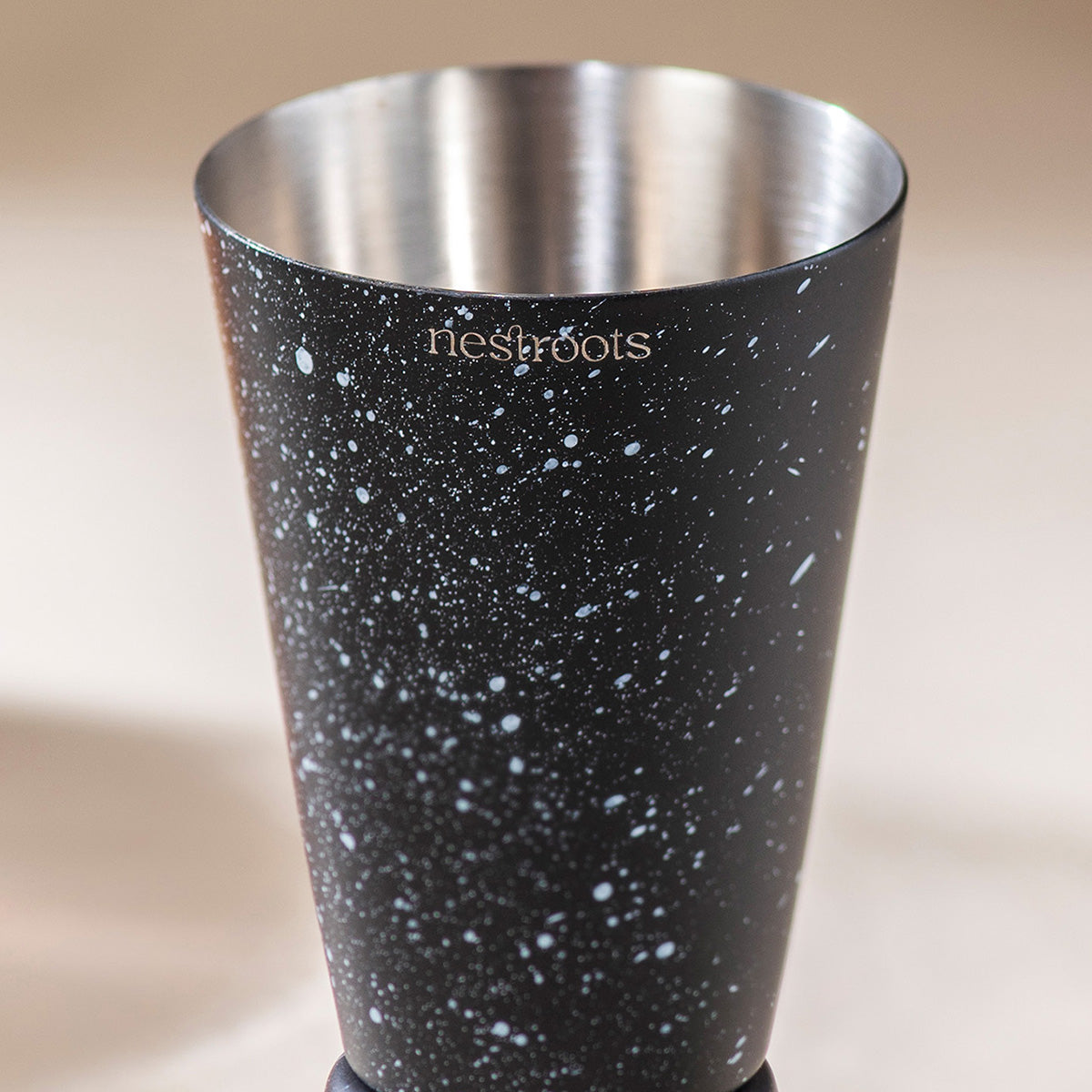 Stainless Steel Peg Measurer | Dual Sided | Black | 25 & 50 ml、mySite、camillekostekn