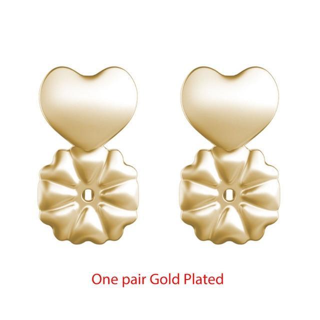 Magic Back Hypoallergenic Earring Backs that Support Heavy Earrings! 18K Gold Plated 925 Silver、mySite、g9winljtr