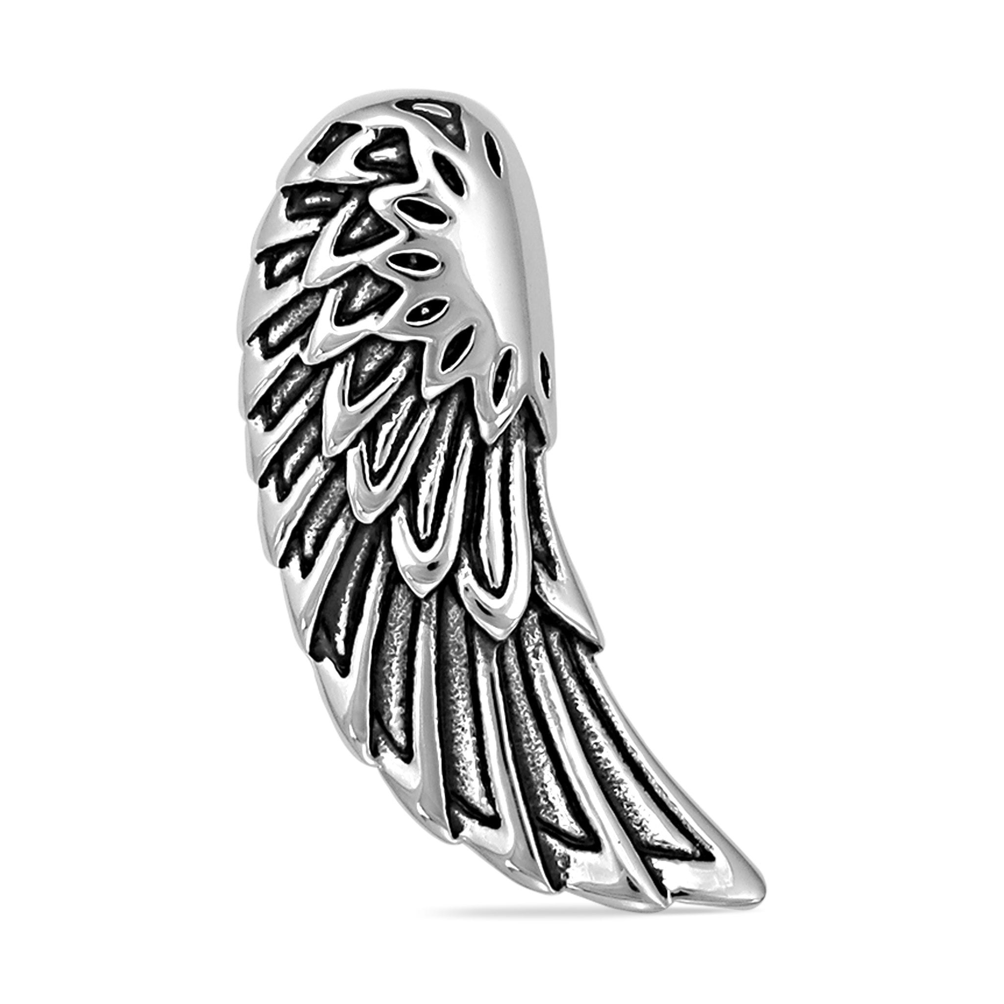 Large Stainless Steel Wing Pendant / PDL2044、mySite、dreamappss