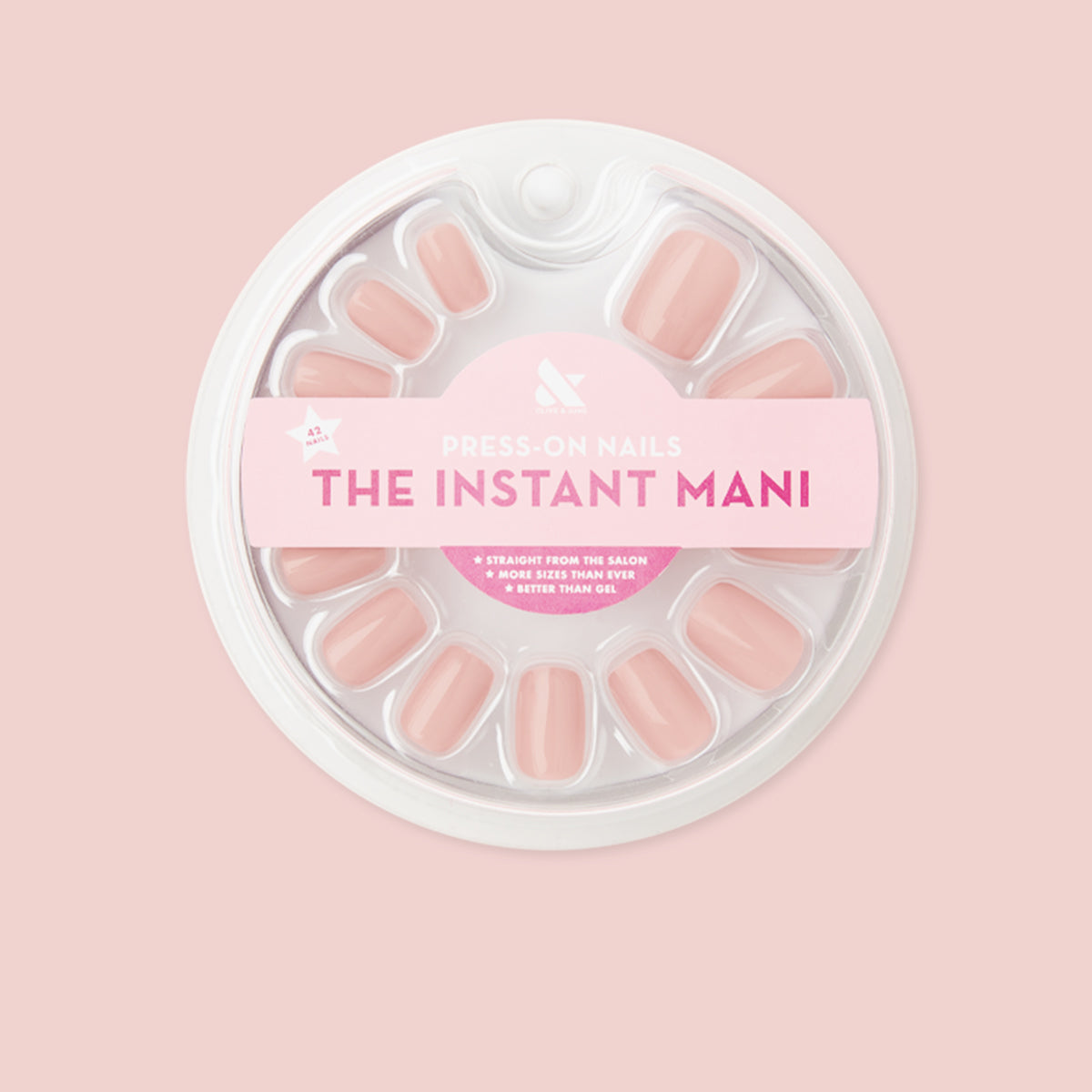 HZ - Press-On | Short | Squoval、mySite、solidvoid