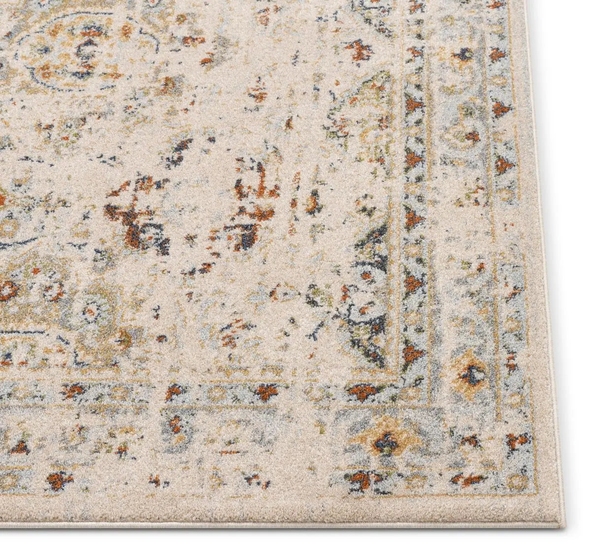 Kian Cream Vintage Panel Distressed Rug、mySite、gigharbornorthrealestate