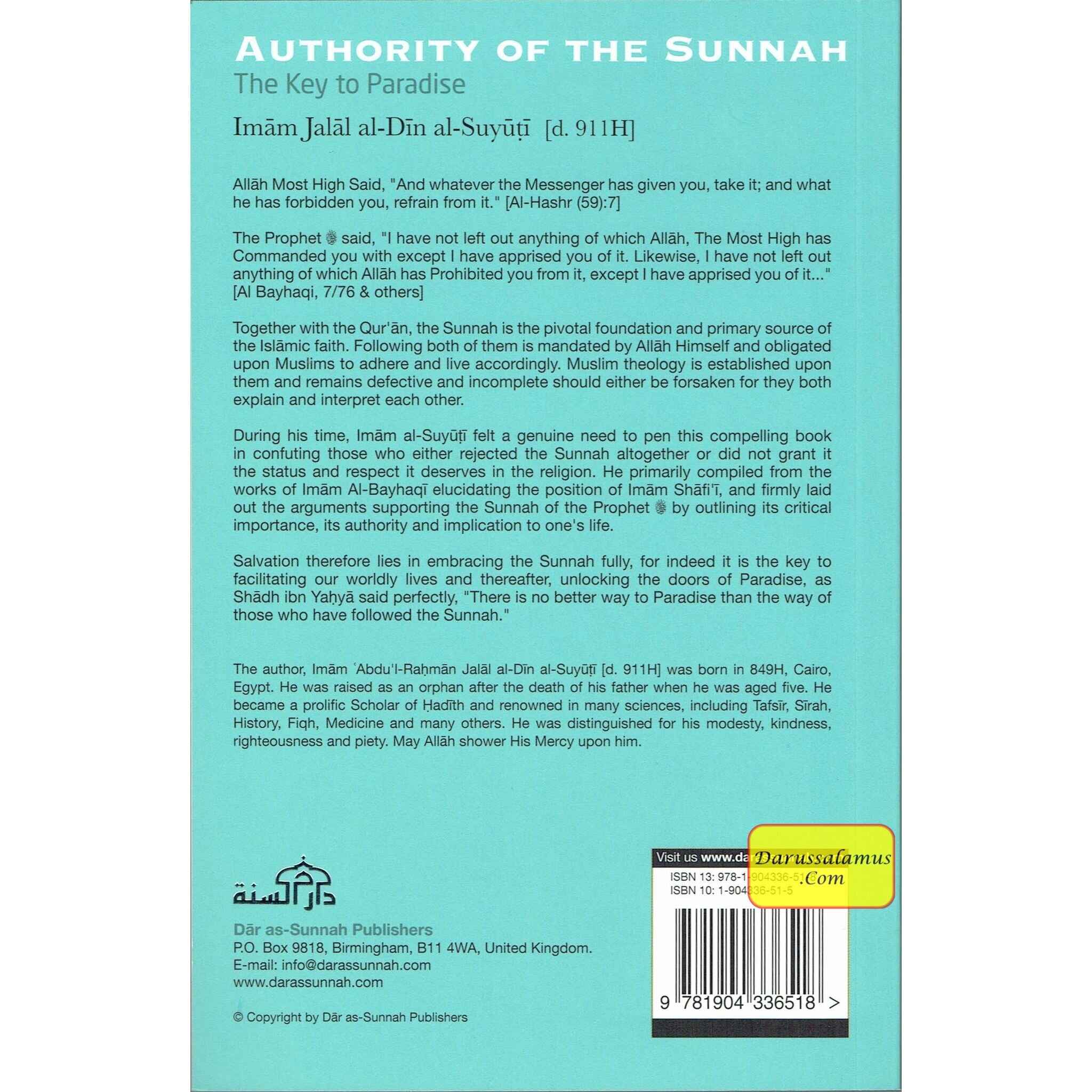 Authority Of The Sunnah The Key to Paradise、mySite、topwebapps
