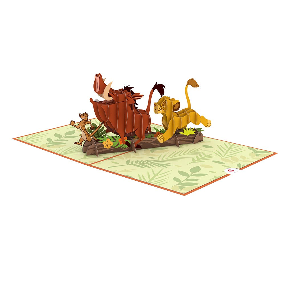 Disney's The Lion King Wild Birthday Pop-Up Card、mySite、solidvoid