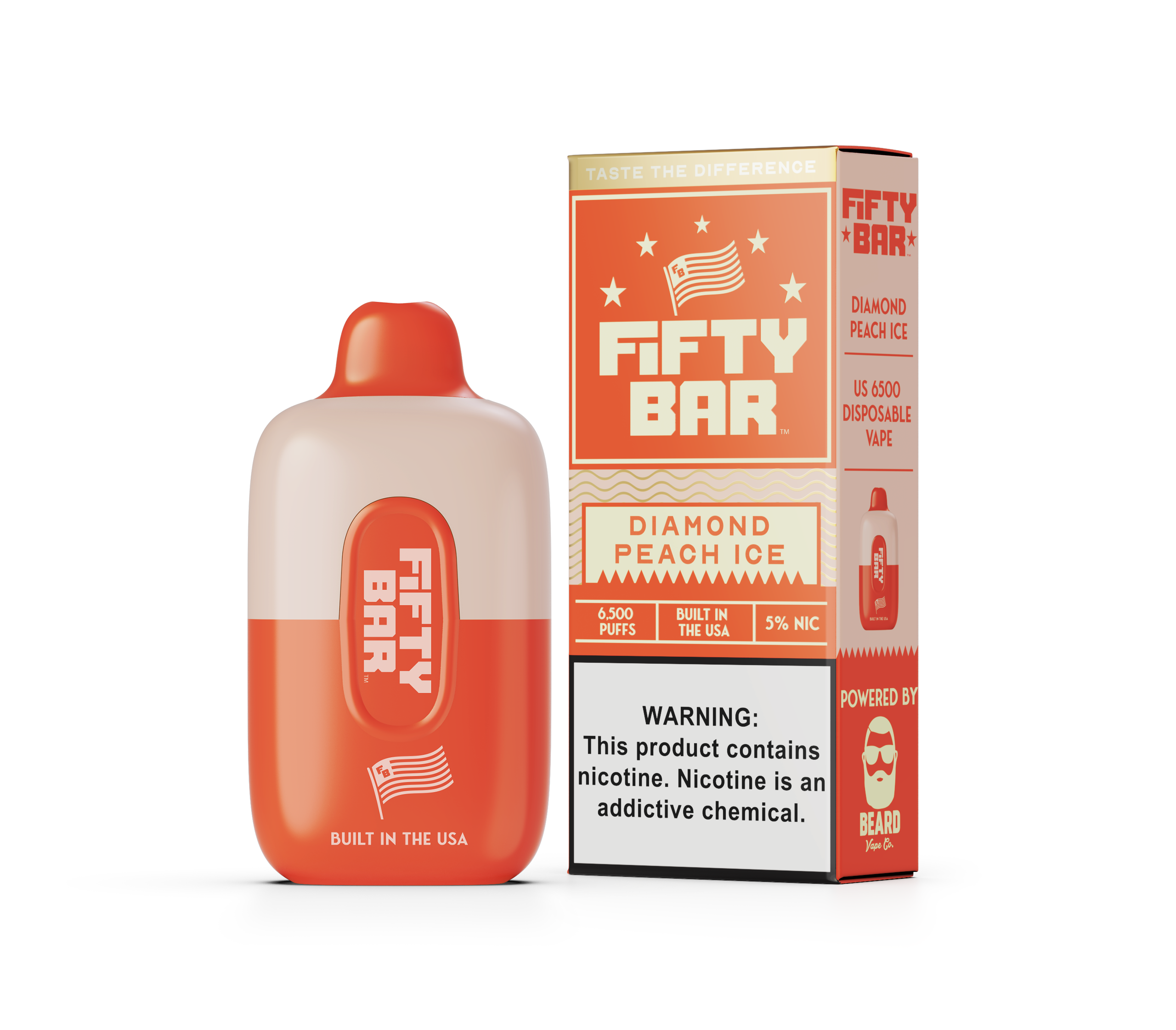 Fifty Bar 6500 Puff Rechargeable Vape Disposable 16mL、mySite、zt4zffjzw