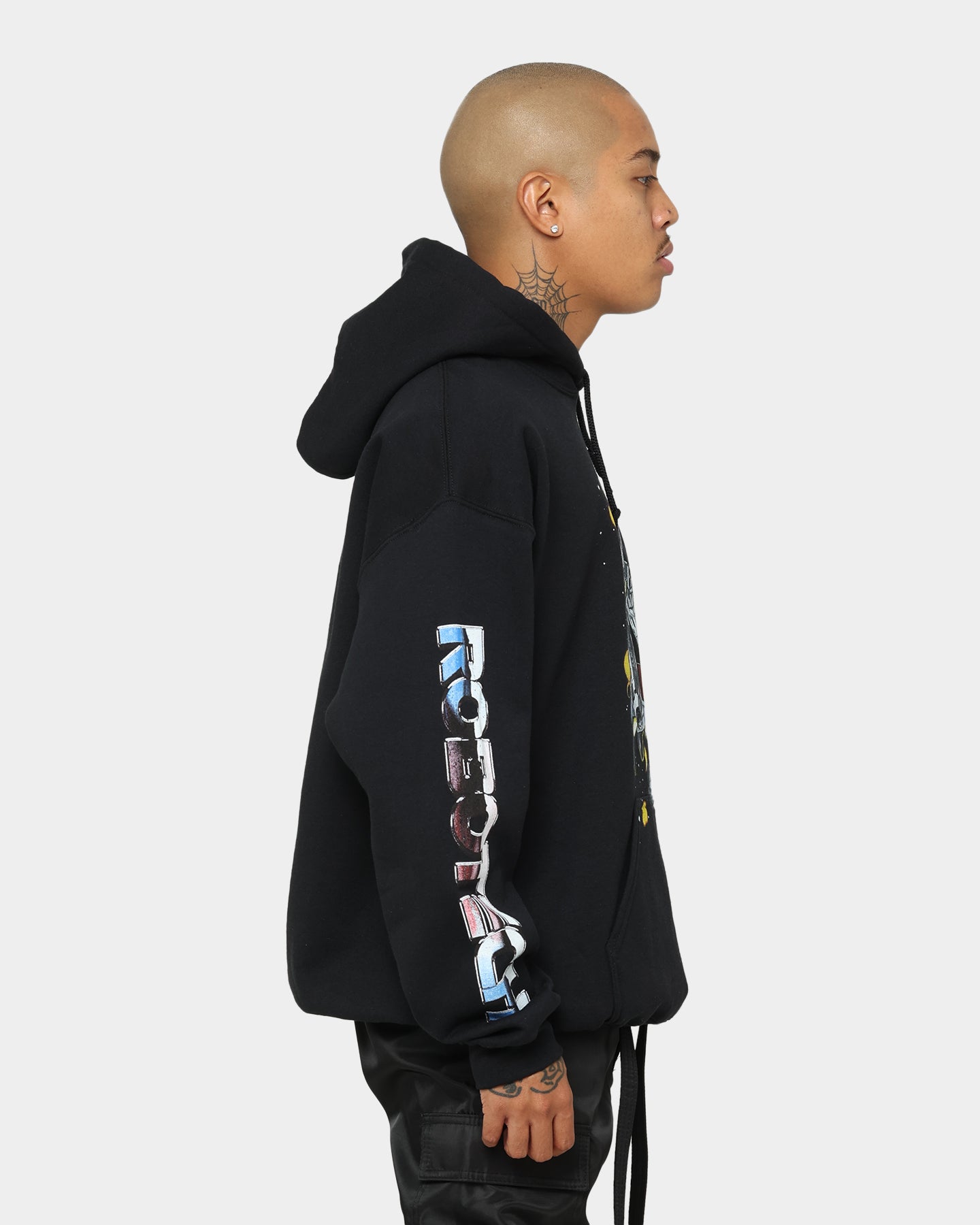 American Thrift X Robotech Macros Saga Hoodie Black、mySite、zt4zffjzw