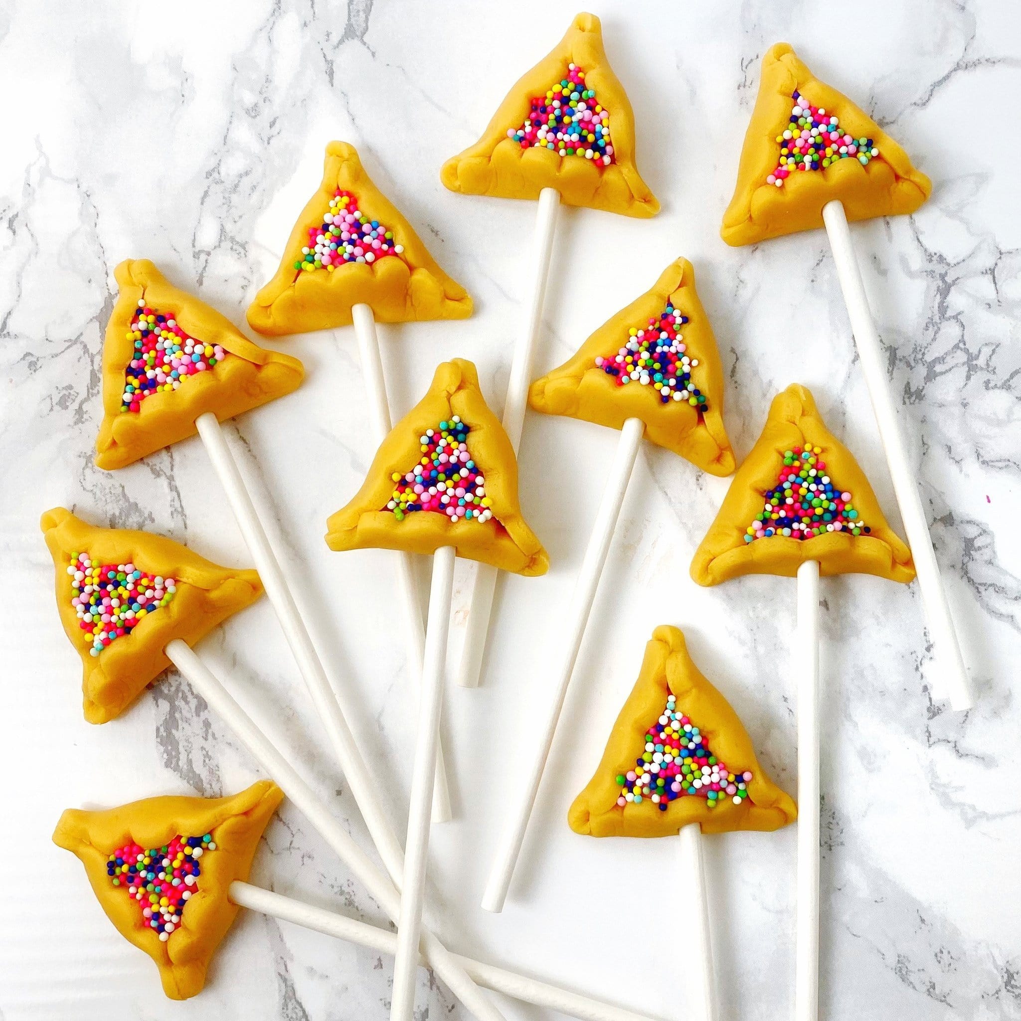 Marzipan Sprinkle Hamantaschen Pops、mySite、topwebapps