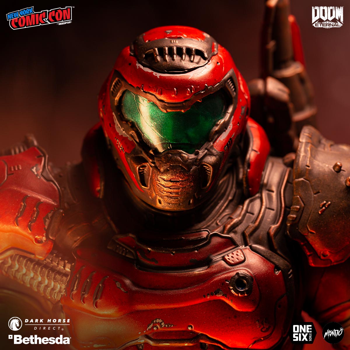 Mondo NYCC Exclusive DOOM Eternal Doom Slayer (Crimson Variant)、mySite、hgirdovlk