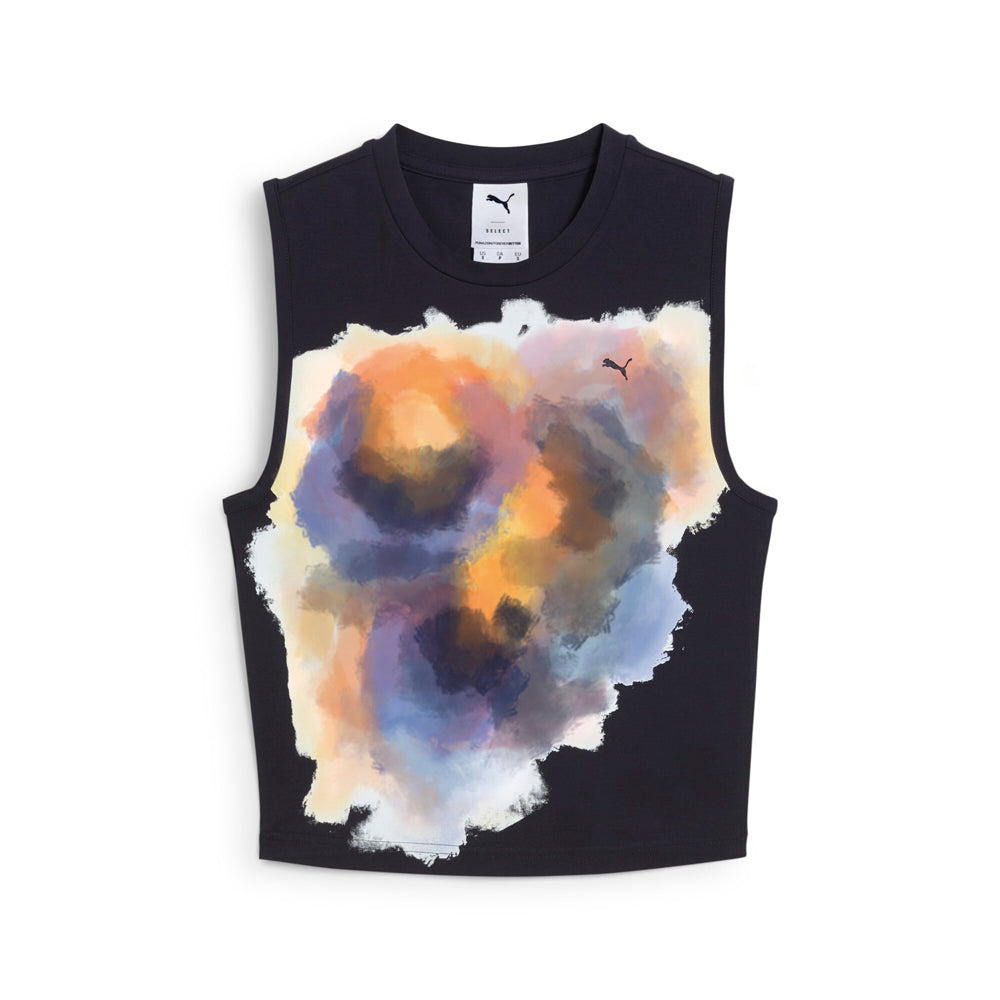 Yona Graphic Crew Neck Tank Top、mySite、gtrtttuynbv