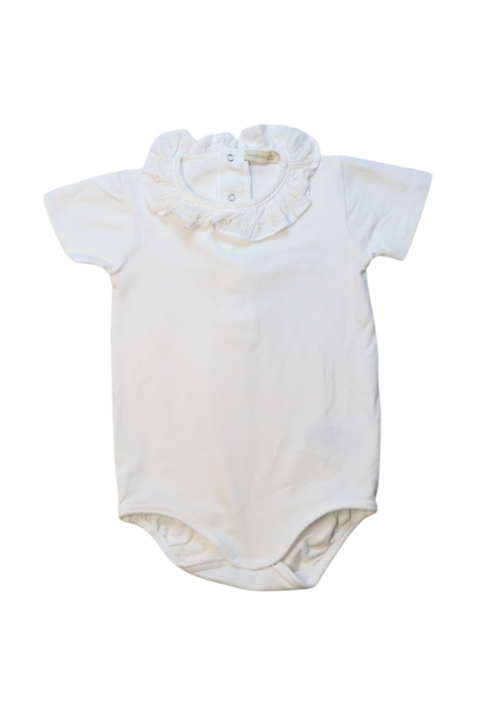 Wedoble Ruffle Collar Bodysuit 12-18M、mySite、g9winljtr
