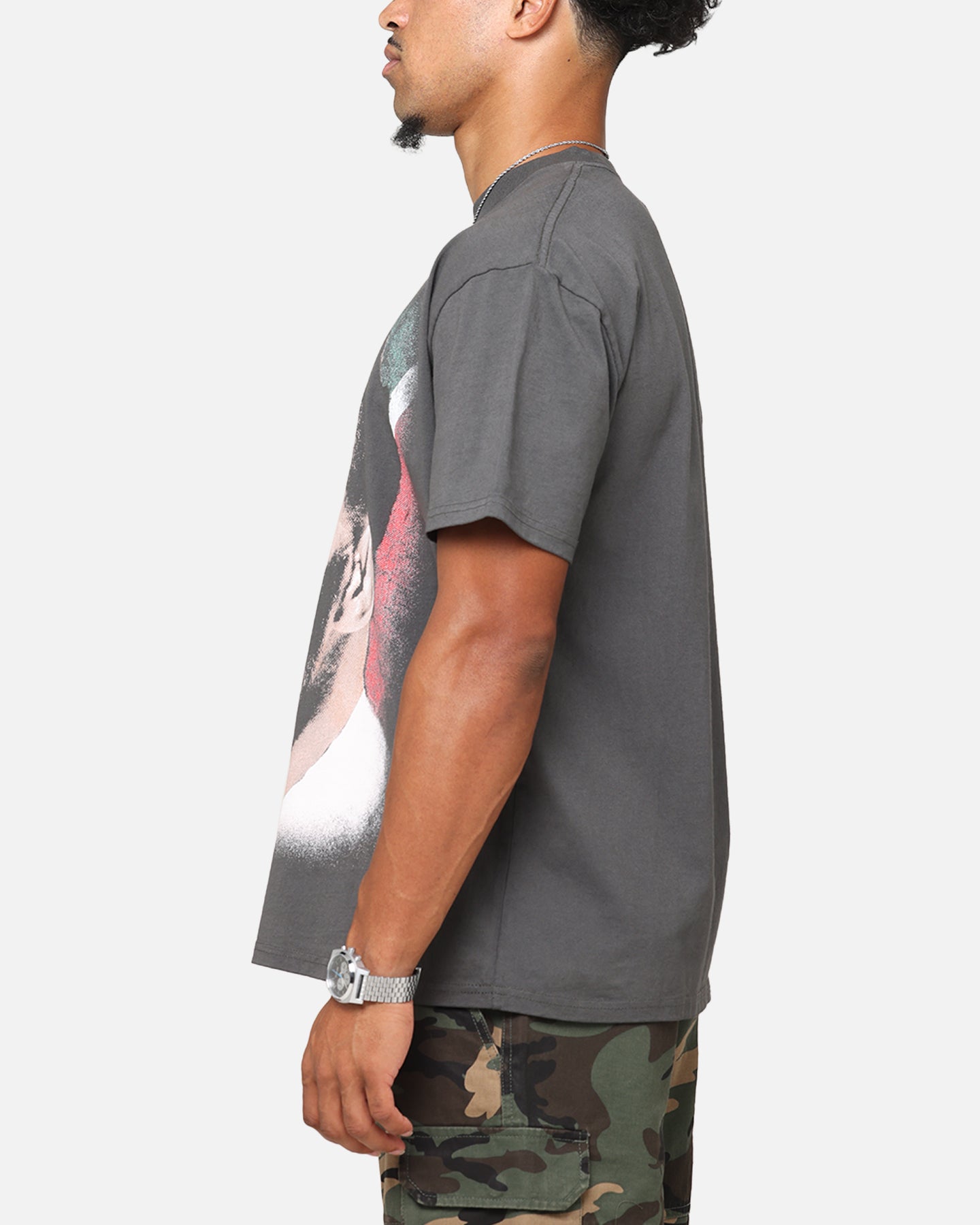 UFC By Culture Kings Dricus du Plessis Big Head Heavy T-Shirt Black Wash、mySite、zt4zffjzw