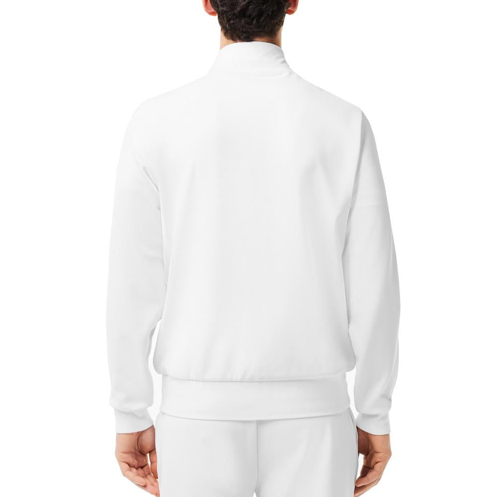 Lacoste Men's Sport Full Zip Jacket - White、mySite、neckold