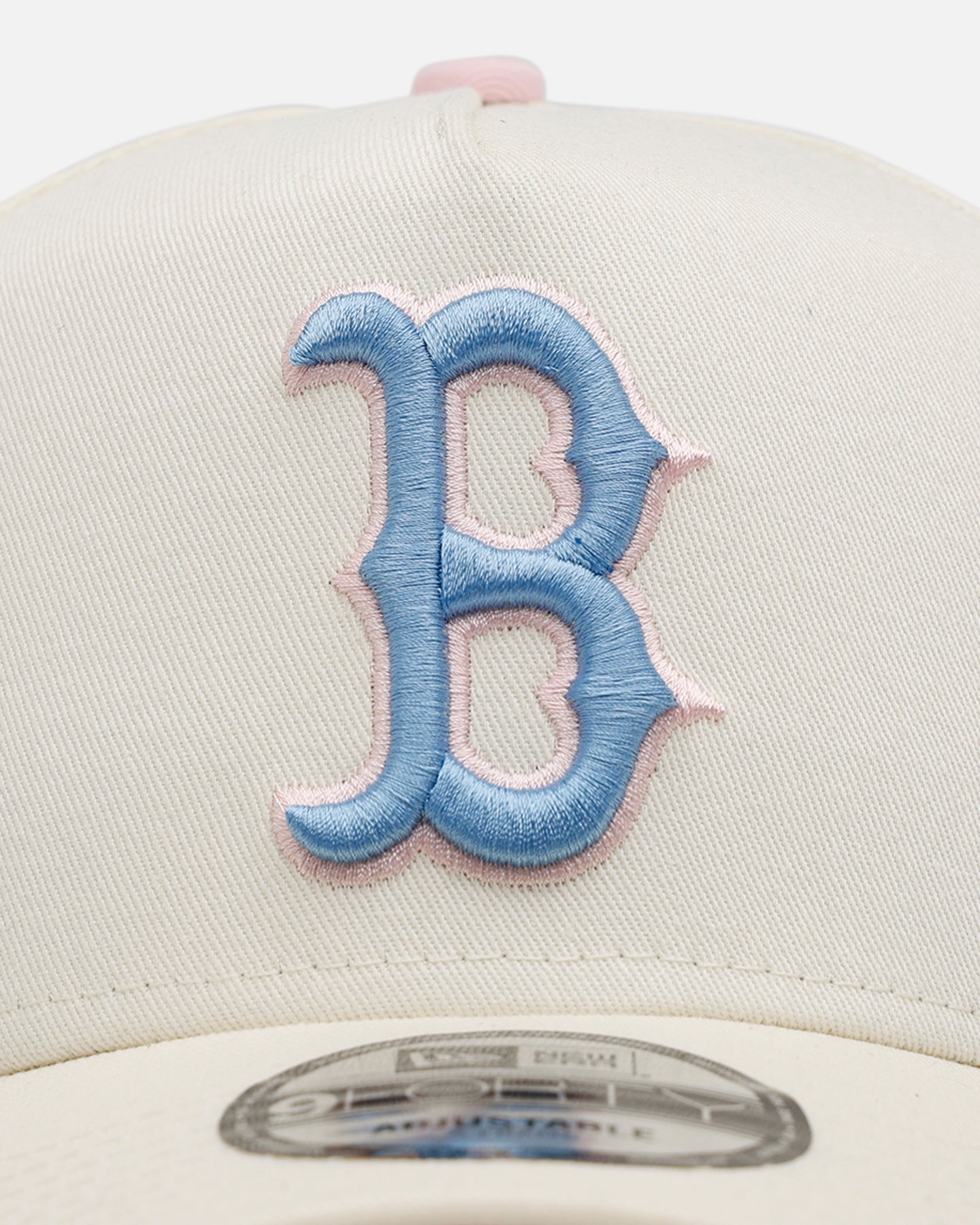 New Era Boston Red Sox 'Pastel' 9FORTY A-Frame Snapback Chrome White、mySite、zt4zffjzw
