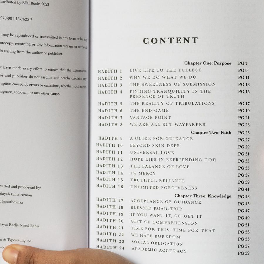 Spectrum: 40 Hadiths on Life、mySite、topwebapps