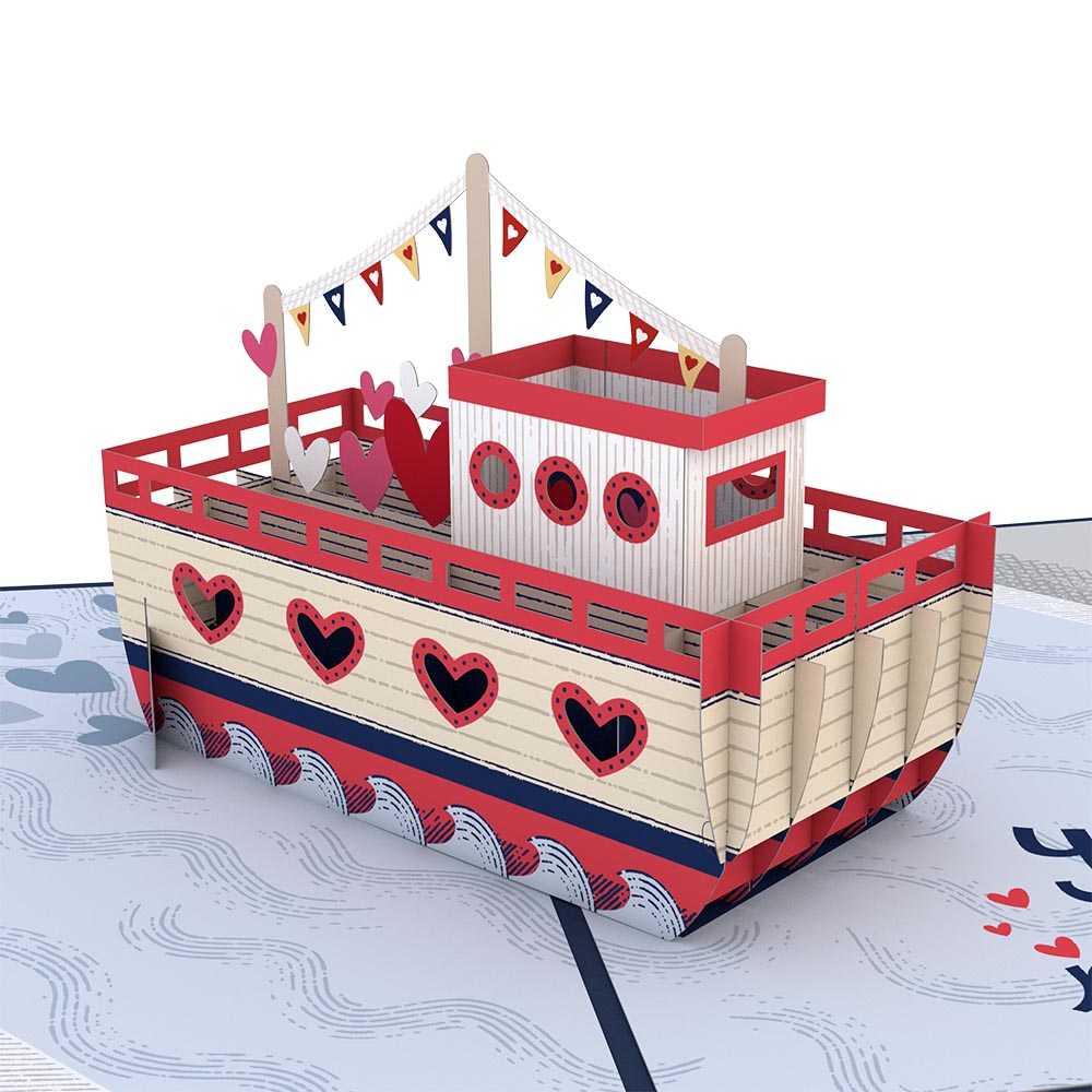 You Float My Boat Pop-Up Card、mySite、solidvoid